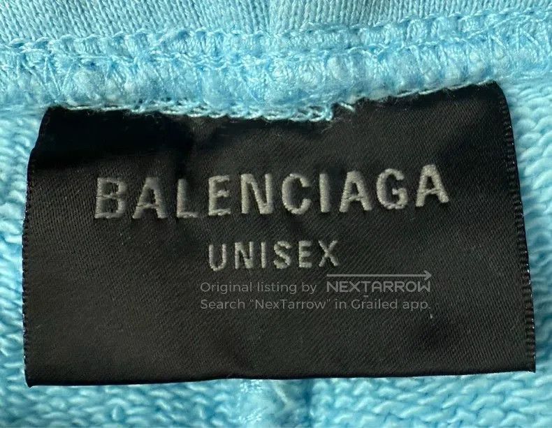 Balenciaga Balenciaga Baggy Sweatpants with Rhinestone Detailing. Size US 36 / EU 52 - 3 Thumbnail