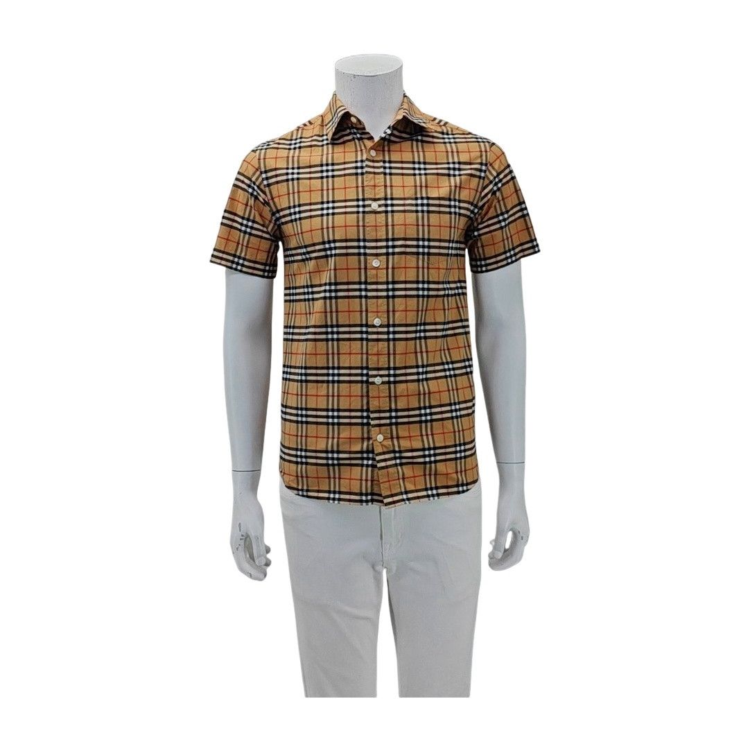 Burberry Burberry Nova Check Short Sleeve Shirt Size XS Size US XS / EU 42 / 0 - 1 Thumbnail