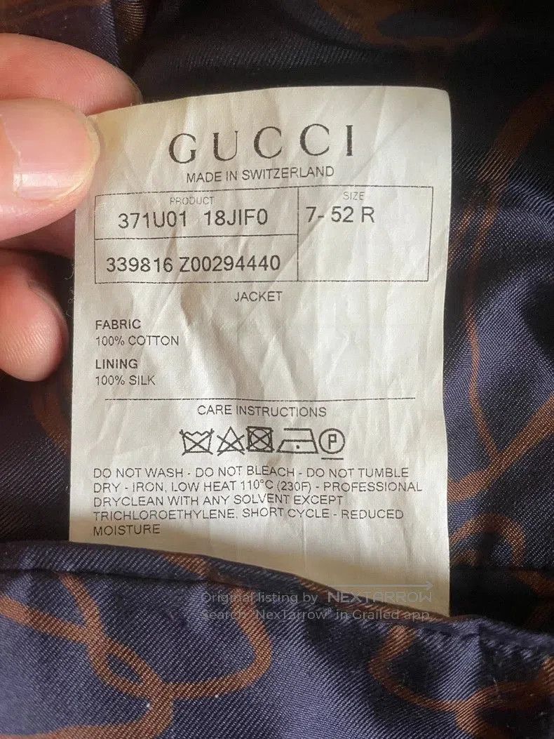 Gucci Gucci Men's Vintage Corduroy Blazer. Size US L / EU 52-54 / 3 - 5 Thumbnail
