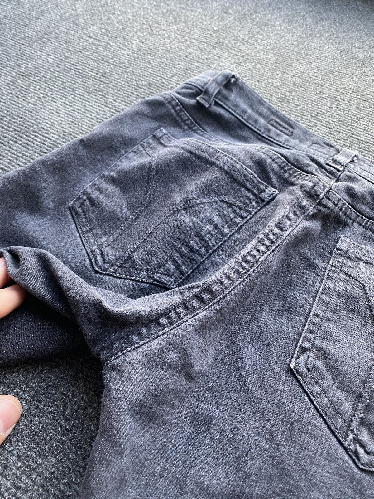 Miss Sixty 🔥Miss Sixty Bootcut Gray 25 Jeans gothic emo alt rare Size 25" / US 0 / IT 36 - 15 Thumbnail
