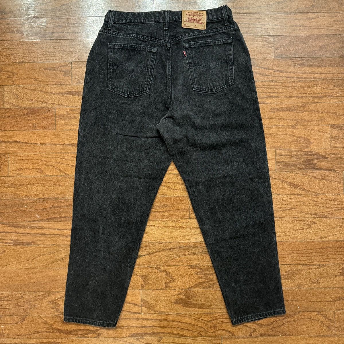 Levi's Levi’s 551 /Black Denim Pants / Made In USA Size US 35 - 1 Thumbnail