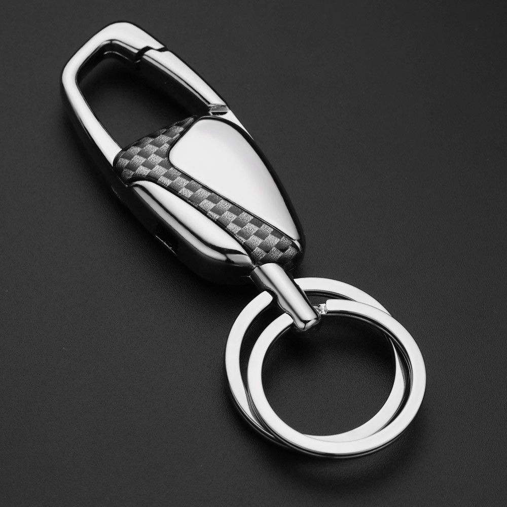 Jewelry Keyring Double Switch Keychain Size ONE SIZE - 1 Thumbnail