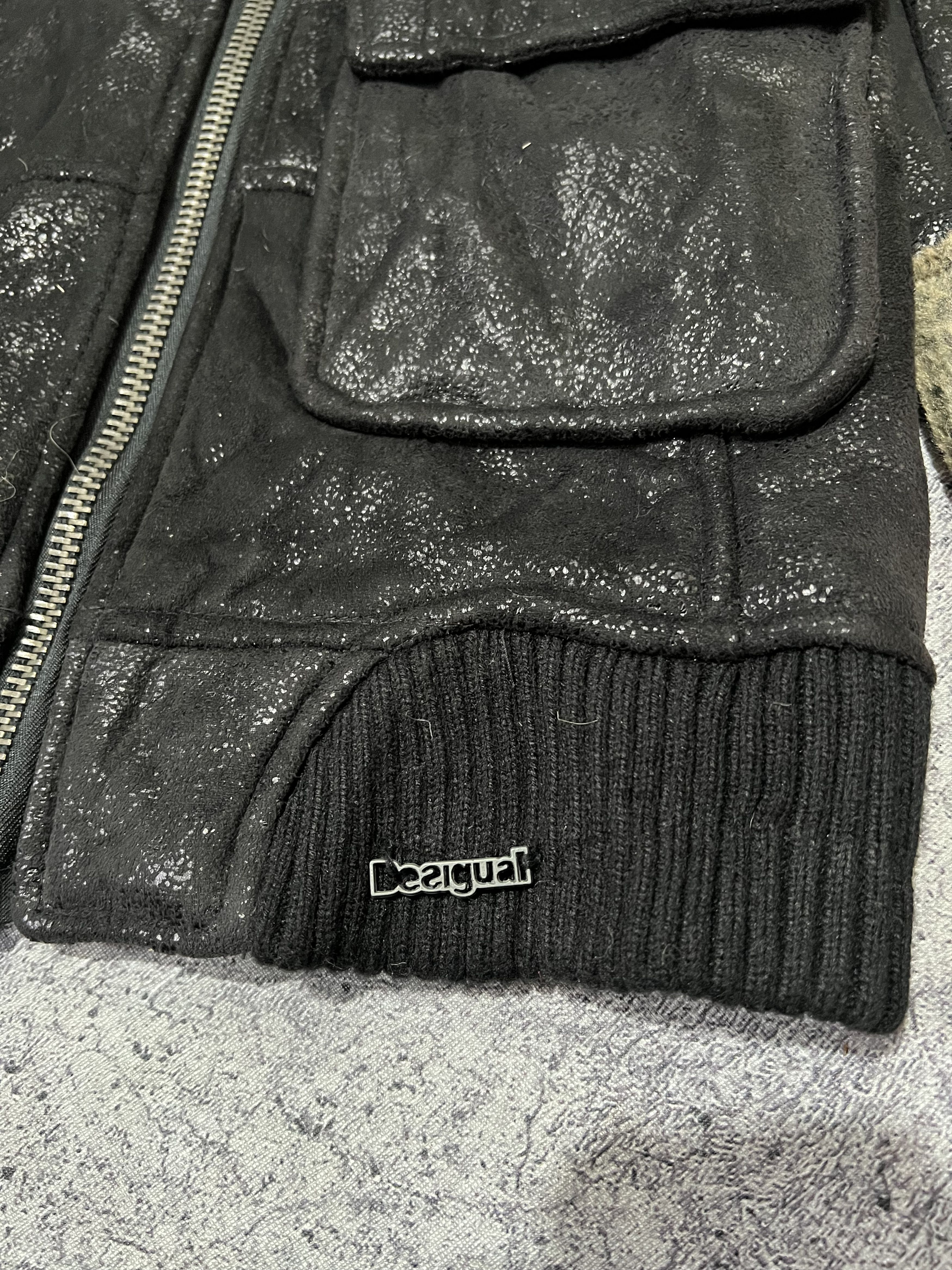 Japanese Brand 2000s Archival Japan Fur Fuzzy Wax Feather y2k Lgb Ifsix Size US M / EU 48-50 / 2 - 7 Thumbnail
