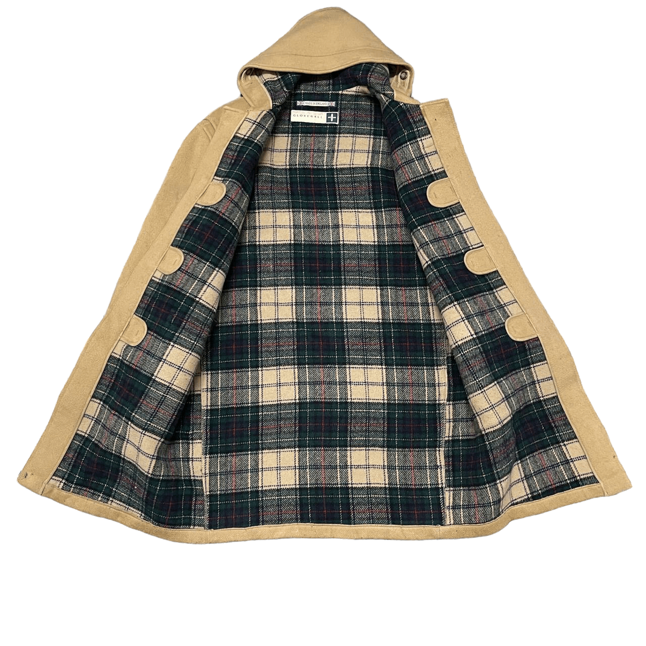 Gloverall Vintage Gloverall Duffle Coat Wool Checked Lining Size US M / EU 48-50 / 2 - 8 Thumbnail