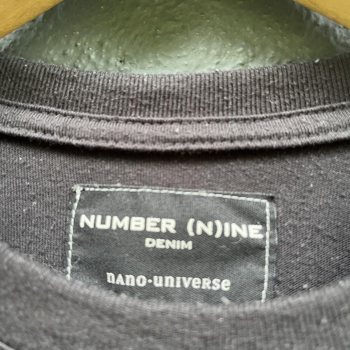 Number (N)ine Thrashed Faded Number Nine Long Sleeve Tee Size US S / EU 44-46 / 1 - 4 Thumbnail