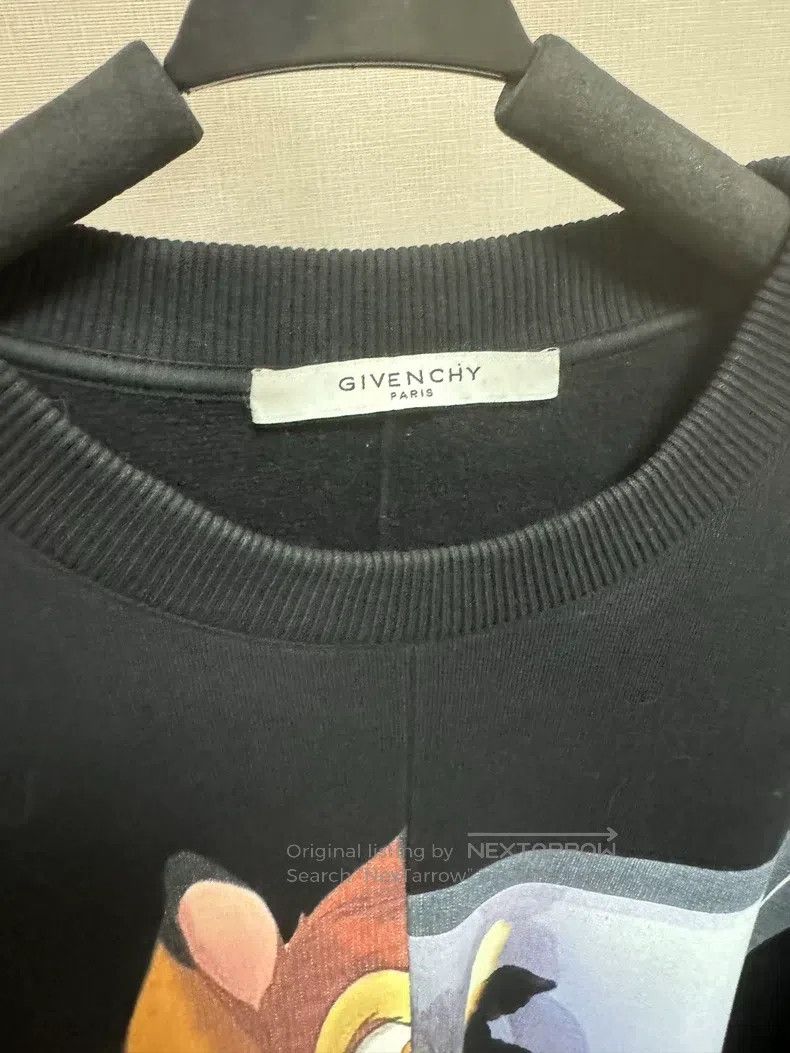 Givenchy Givenchy Dog Head Ronin Printed Hooded Long Sleeve Hoodie Size US S / EU 44-46 / 1 - 2 Thumbnail