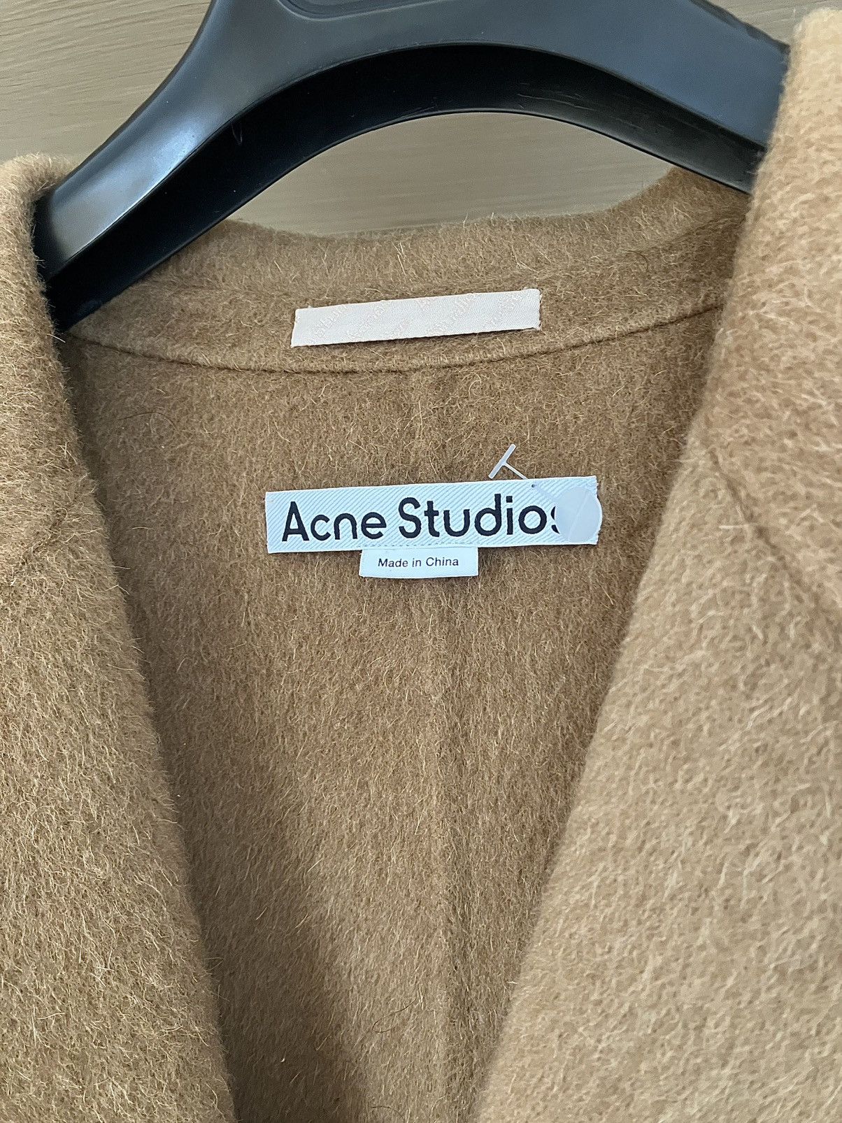 Acne Studios Acne Studios: Alpaca/ Wool Coat - Camel Size L / US 10 / IT 46 - 9 Thumbnail