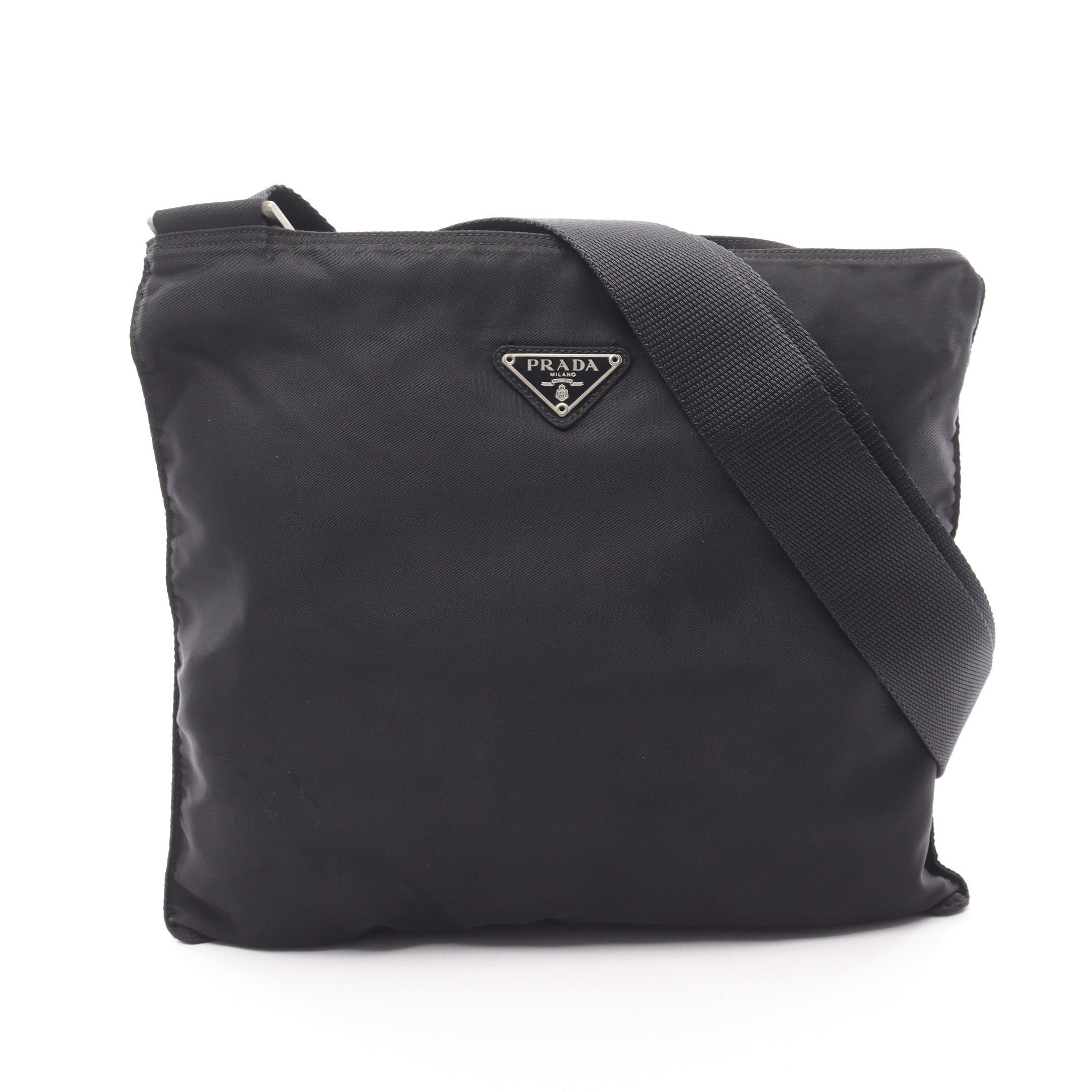 Prada Prada Re-Nylon Shoulder Bag Nylon Black Size ONE SIZE - 1 Thumbnail