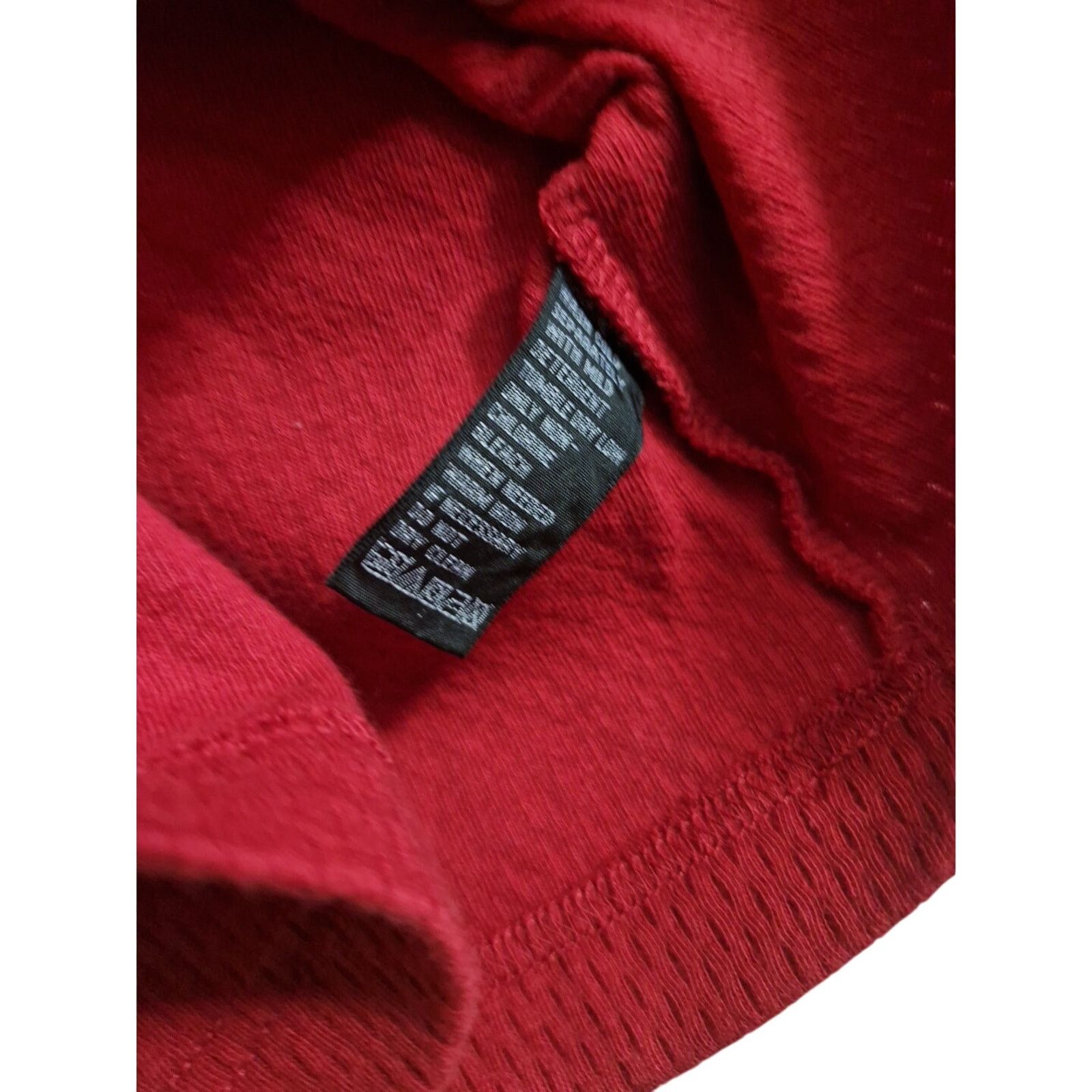 Polo Ralph Lauren Polo Jeans Co. Ralph Lauren Red T-Shirt Men's M Navy Trim Size US M / EU 48-50 / 2 - 4 Thumbnail