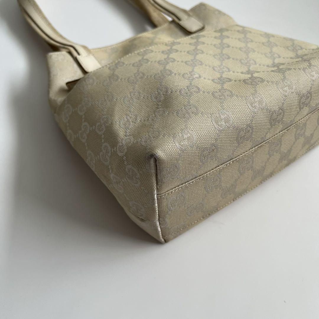 Gucci GUCCI GG PATTERN CANVAS TOTE HAND BAG Size ONE SIZE - 7 Thumbnail
