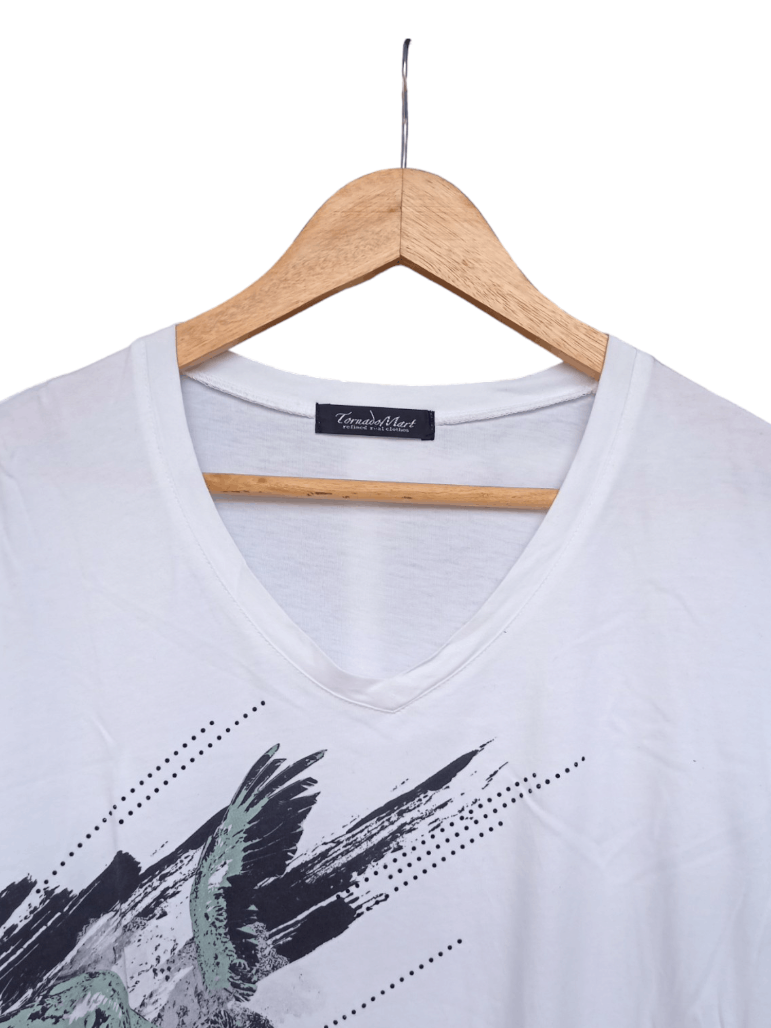 Tornado Mart Tornado Mart Eagle Concept V Neck Short Sleeve T- Shirt Size US L / EU 52-54 / 3 - 4 Thumbnail