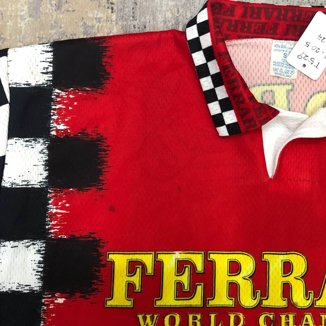 Ferrari × Vintage T529. VTG FERRARI MADE IN ITALY JERSEY Size US S / EU 44-46 / 1 - 5 Thumbnail