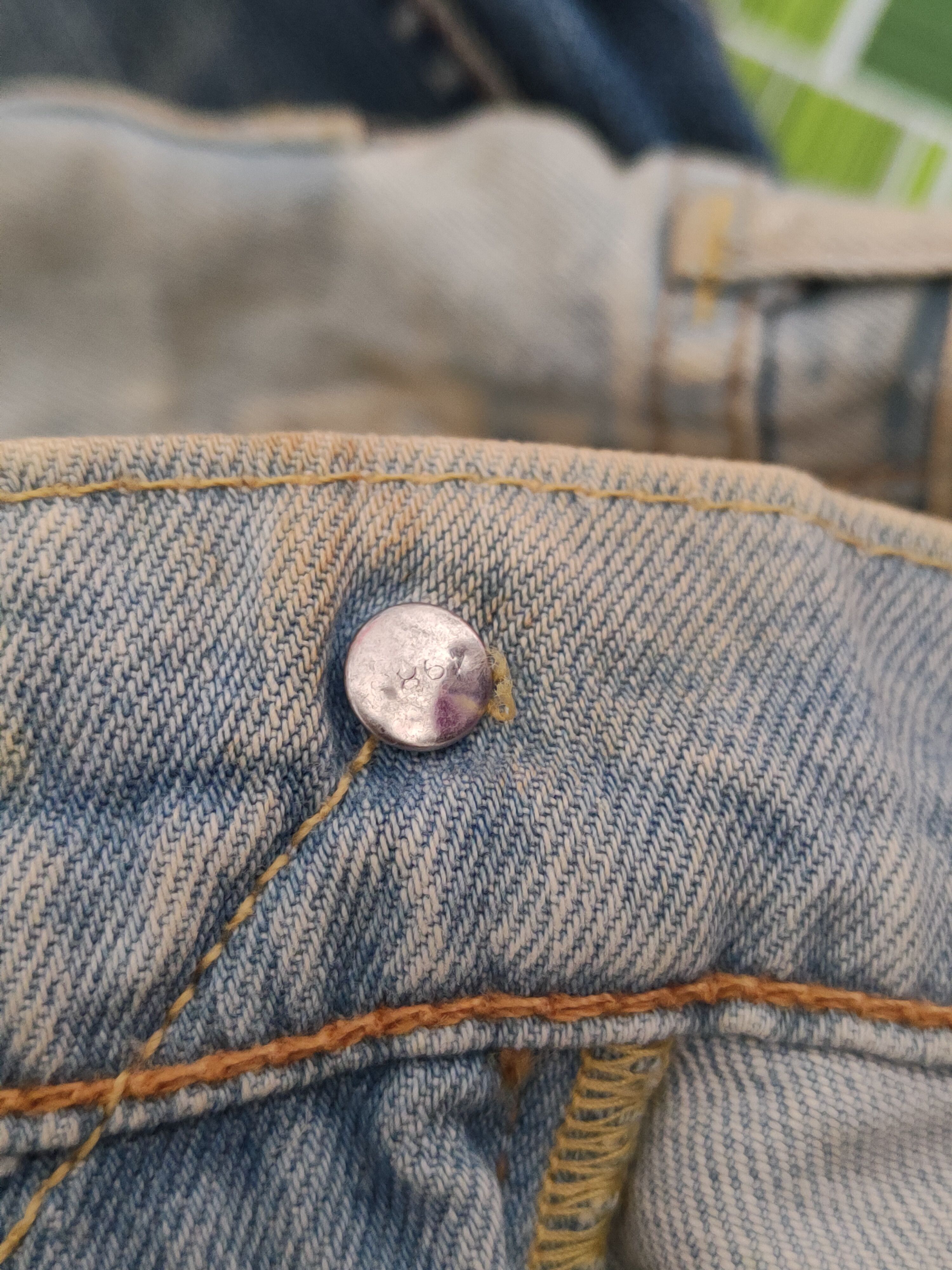 Levi's 519 Levi's Blue Faded vintage Skinny Denim #S1413 Size US 32 / EU 48 - 16 Thumbnail