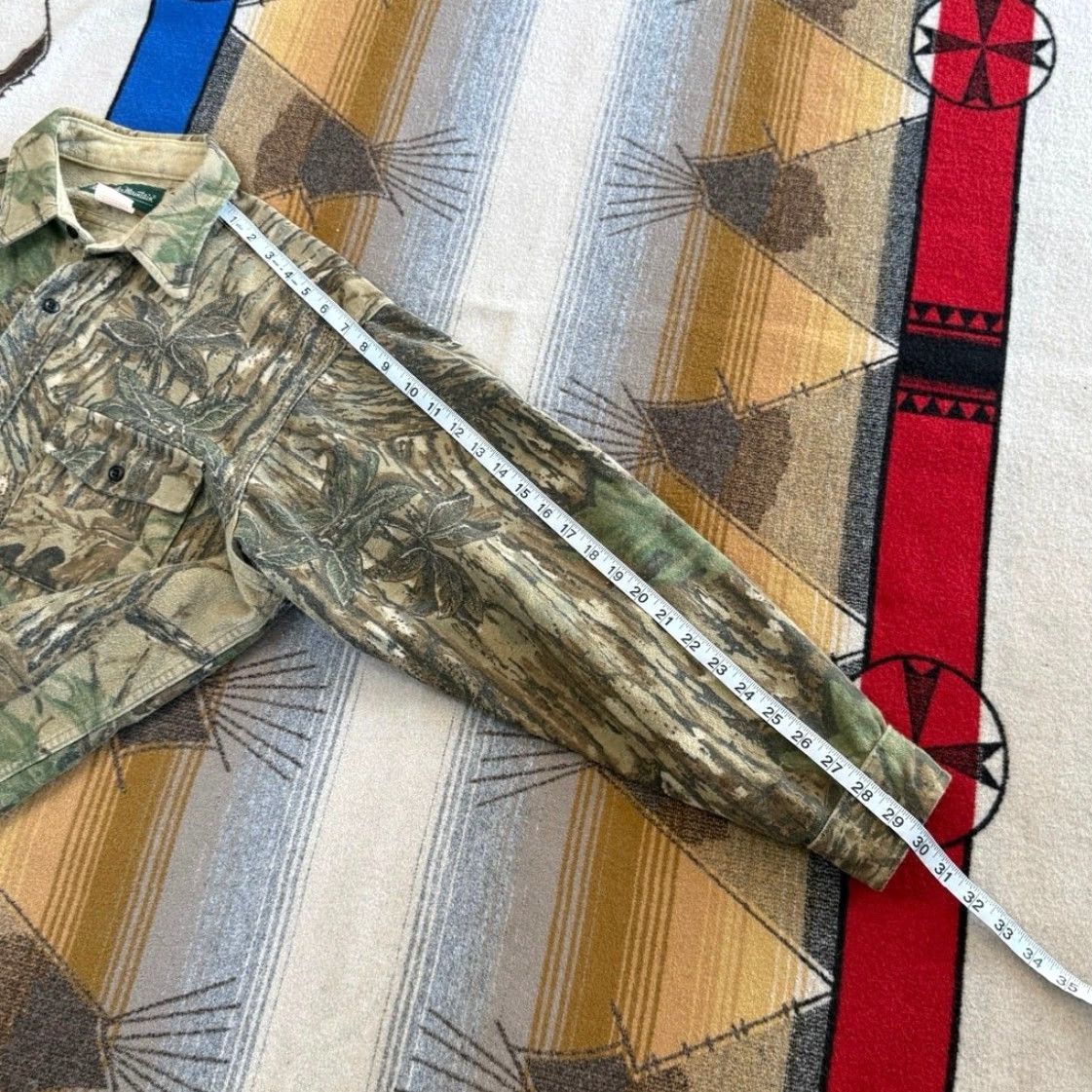 Realtree VINTAGE Gander Mountain Realtree Camo Camouflage Button Up Shirt XL Men Long Sleeve Hunting Camouflage 90s Outdoor Pattern Brown Size US XL / EU 56 / 4 - 8 Thumbnail
