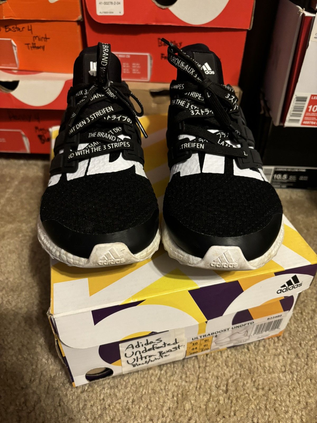 Adidas Adidas Undefeated ultra boost size 10 Size US 10 / EU 43 - 10 Thumbnail
