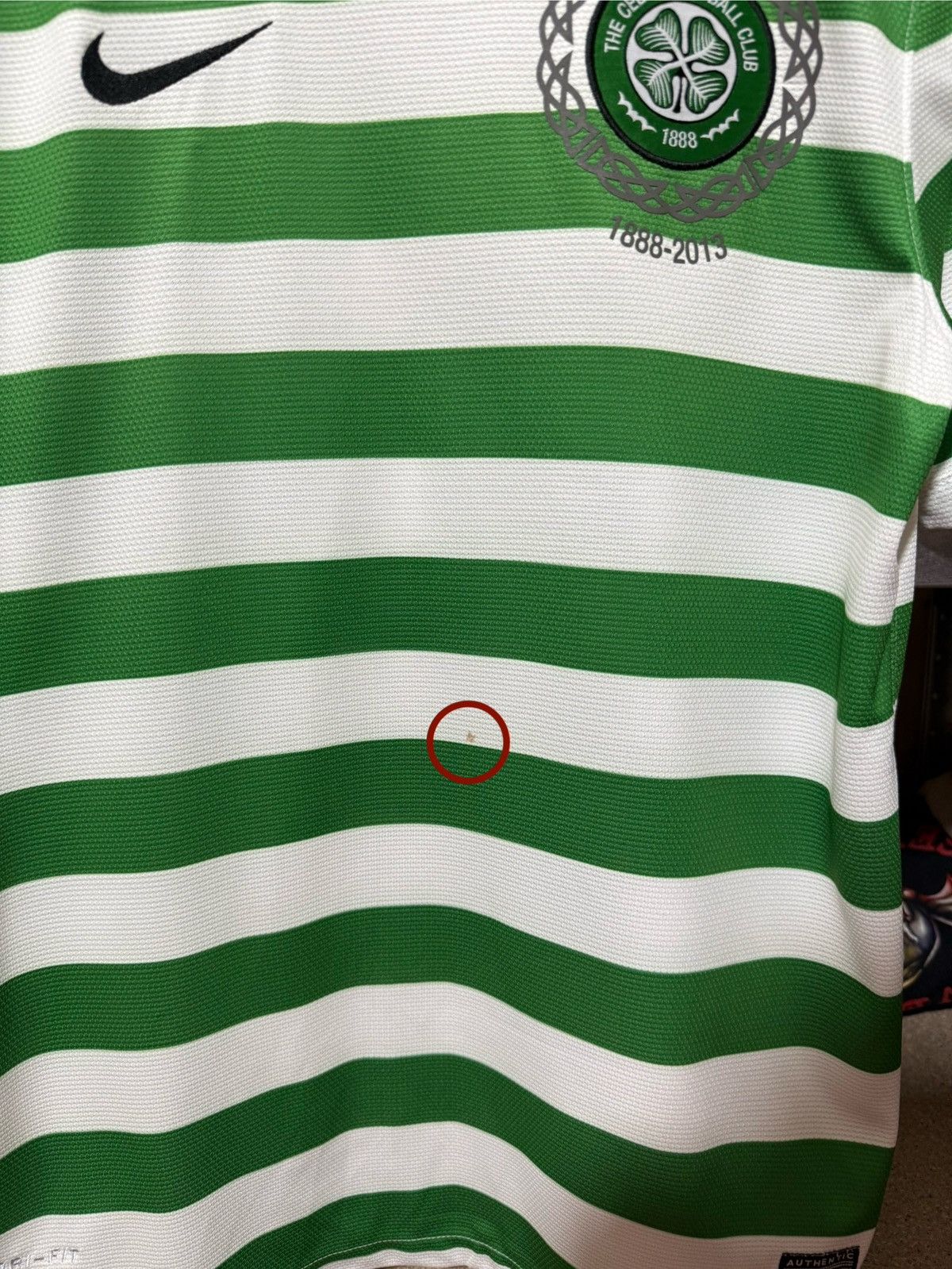 Nike × Vintage Nike 2012 2013 CELTIC GLASGOW 125th Anniversary Jersey Size US M / EU 48-50 / 2 - 7 Thumbnail