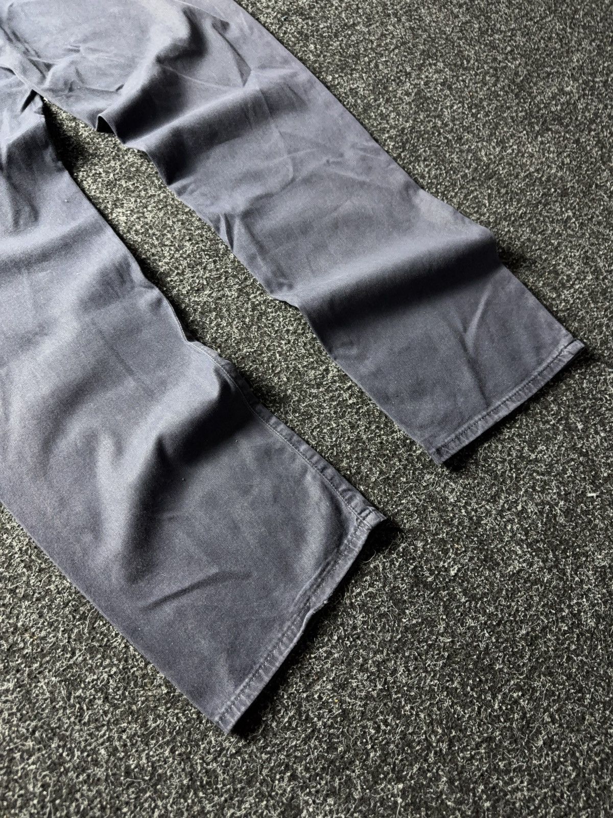 Armani 90s Armani Jeans Washed Faded Blue Straight Fit Denim Pants Size US 30 / EU 46 - 15 Thumbnail