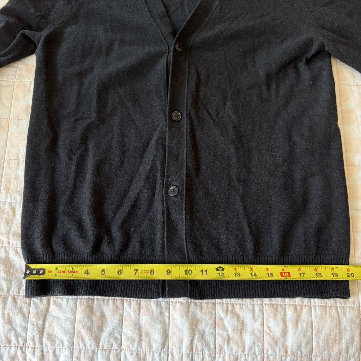 Jil Sander × Uniqlo Uniqlo +J Jil Sander Merino Blend Cardigan Black XL Size US XL / EU 56 / 4 - 4 Thumbnail