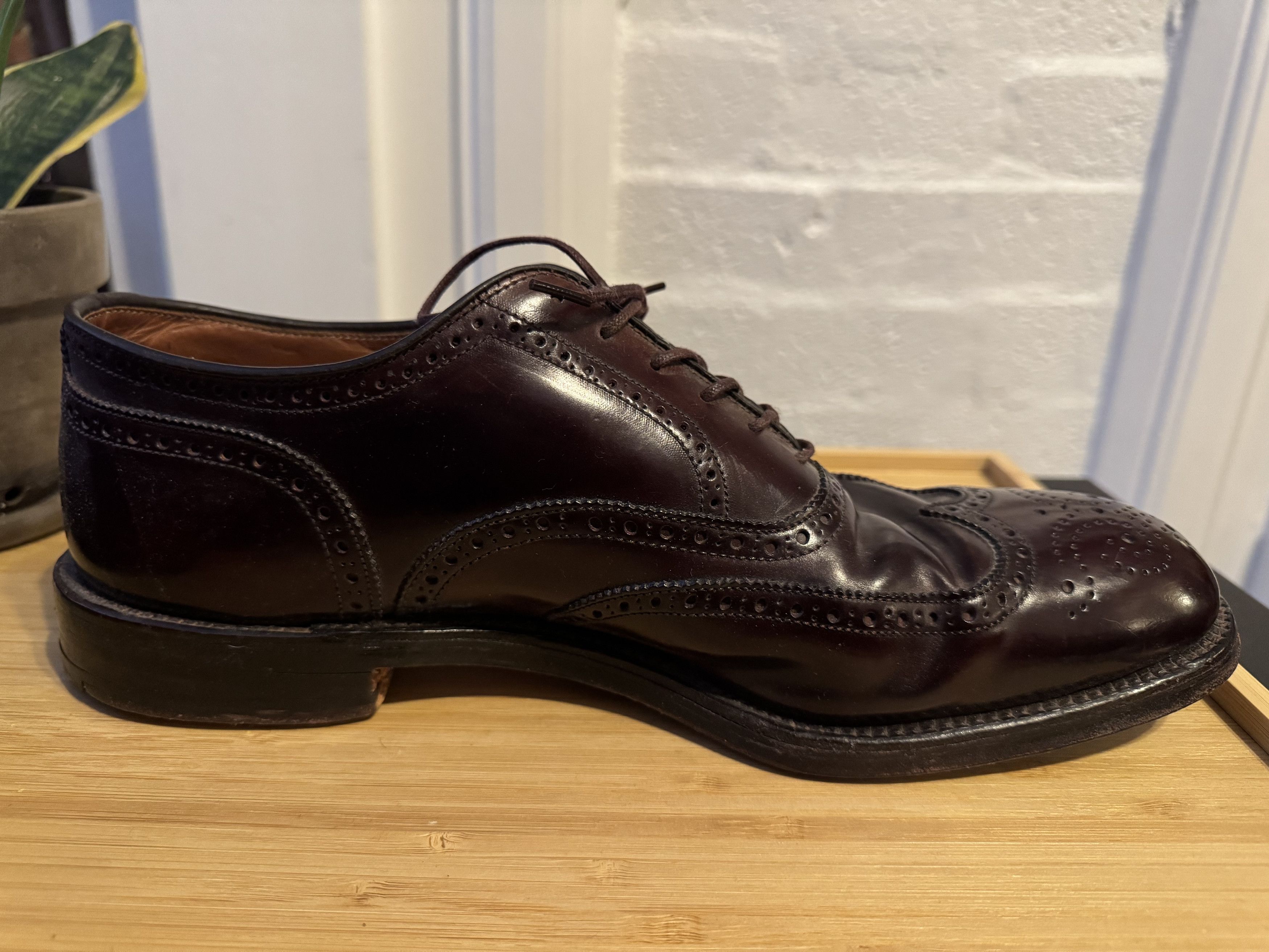 Alden Alden 974 Cordovan Wingtips Size US 10 / EU 43 - 5 Thumbnail
