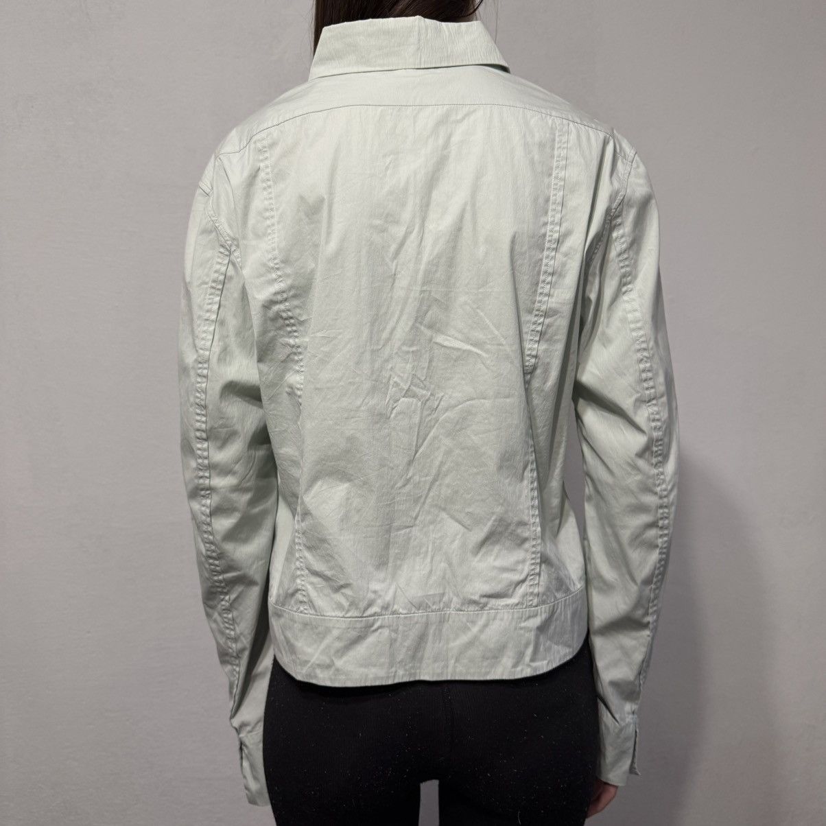 Jil Sander Jil Sander Cropped Button Ups Shirt Size M / US 6-8 / IT 42-44 - 4 Thumbnail