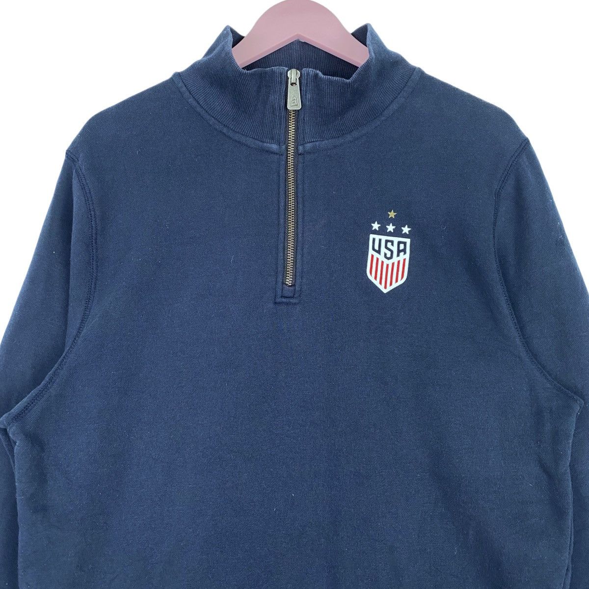 New Era New Era Sweatshirt Crewneck Half Zip Pullover Jumper Size M Size US M / EU 48-50 / 2 - 2 Thumbnail