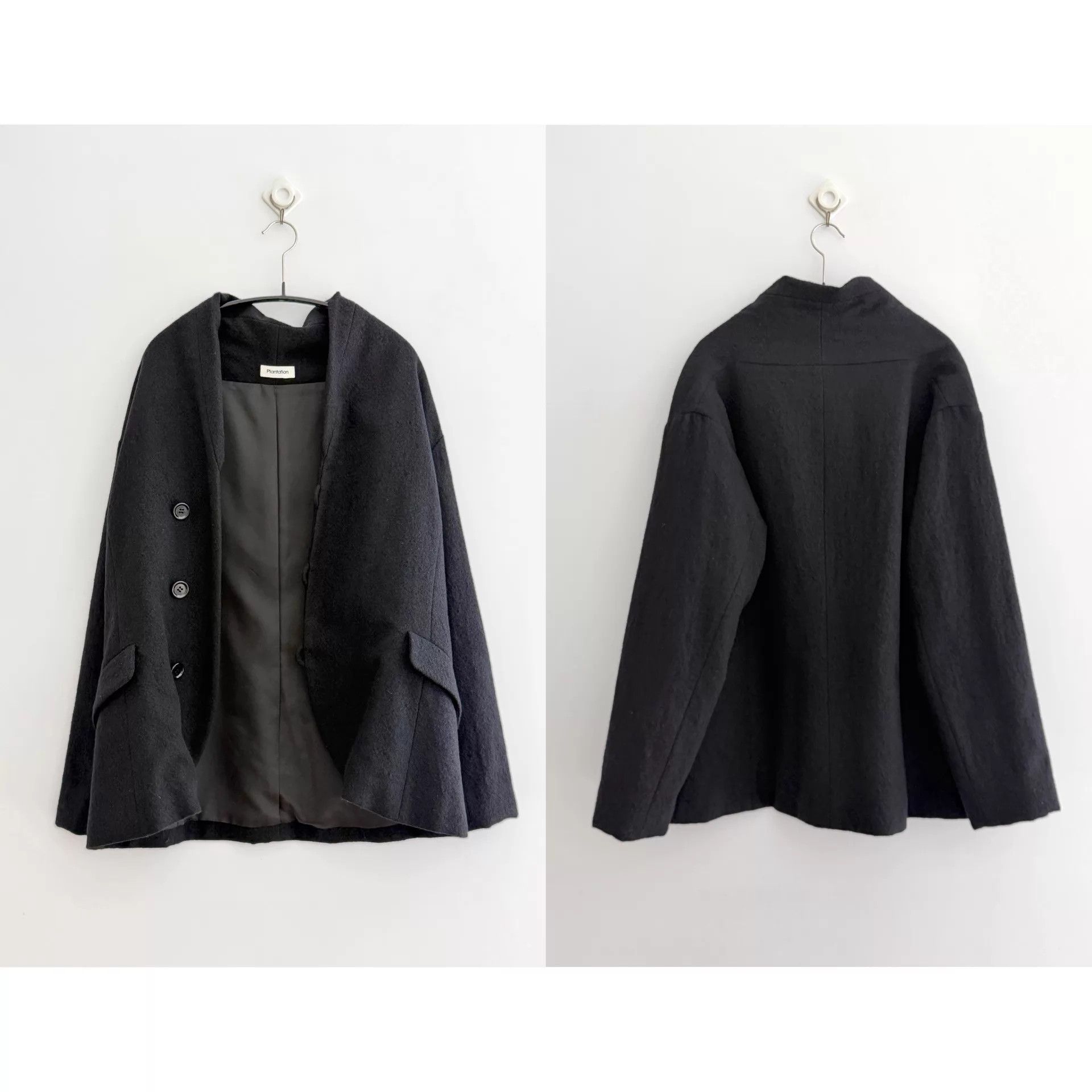 Issey Miyake Issey Miyake Plantation Jap Side Placket Wool Jacket Size M / US 6-8 / IT 42-44 - 8 Thumbnail