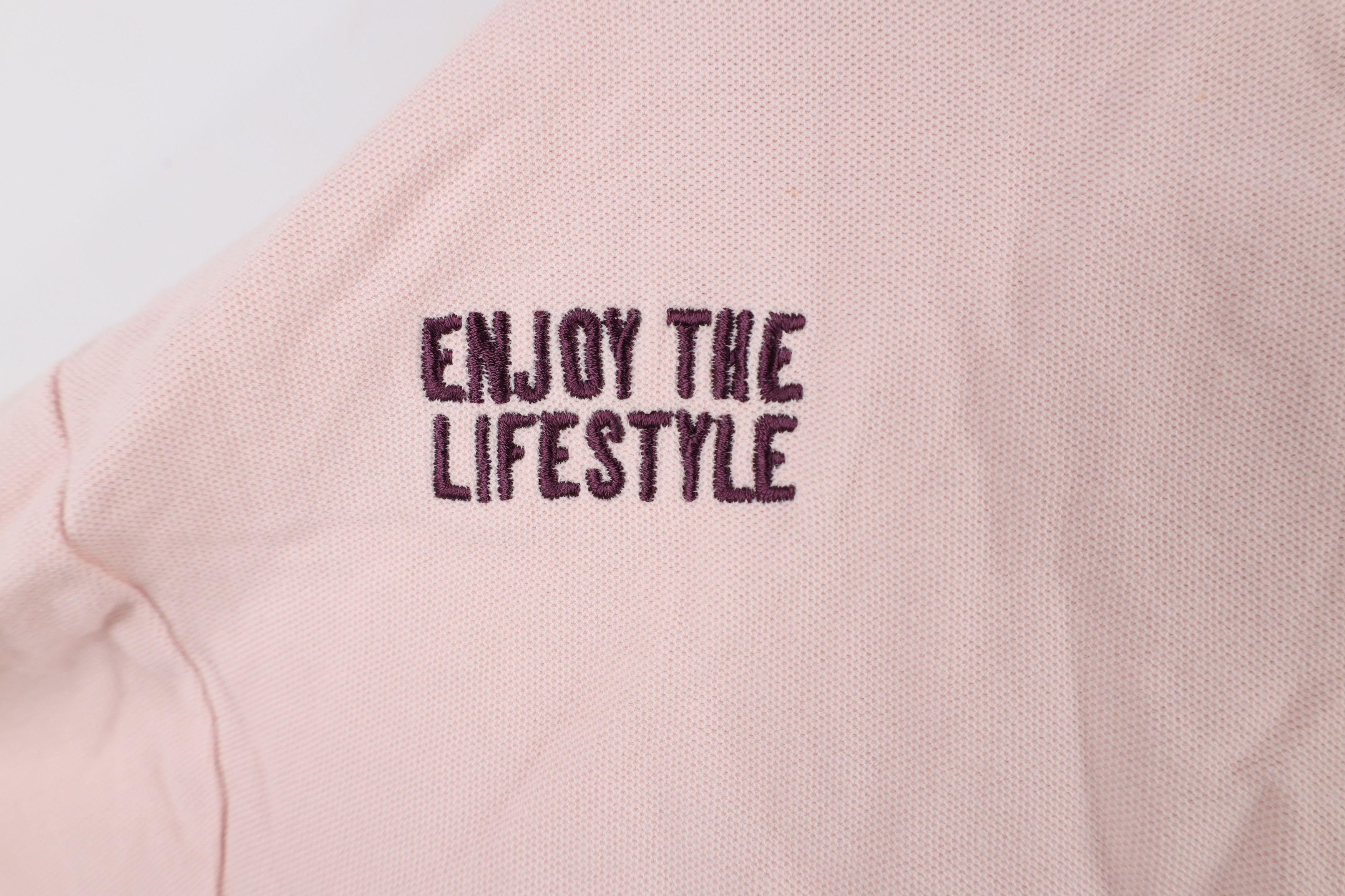 Vintage Sport of Kings SOKFY Skull Crossbones Polo Shirt Pink USA Size US XXL / EU 58 / 5 - 9 Thumbnail