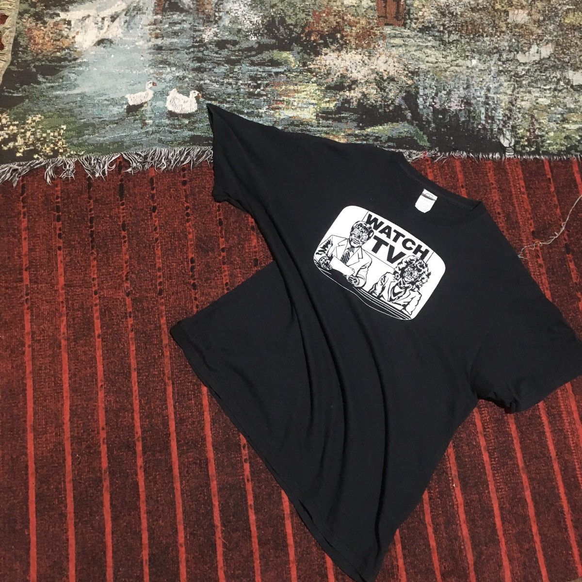 Vintage They Live (1988) Movie Promo Tee Size US XL / EU 56 / 4 - 2 Thumbnail