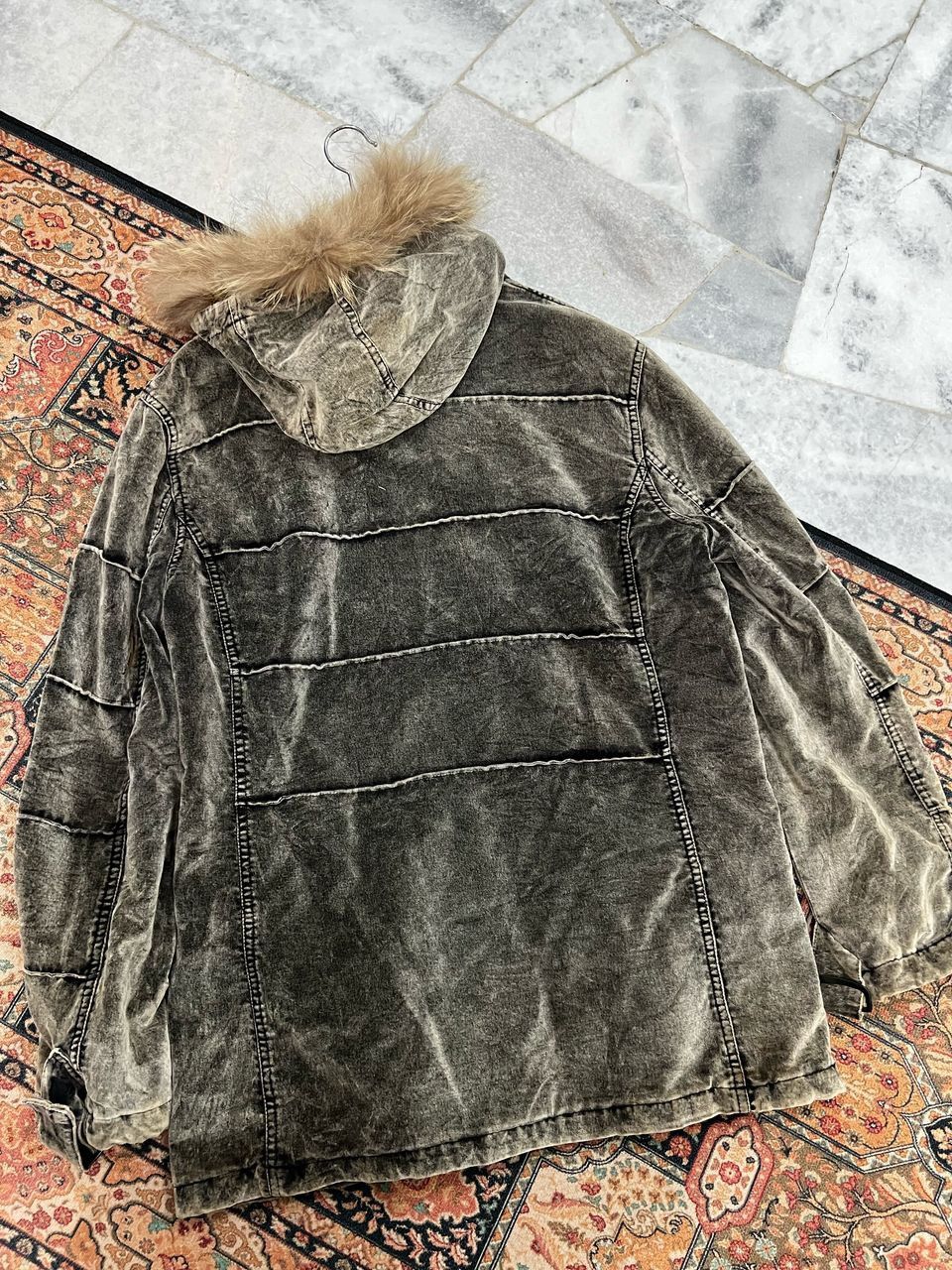 In The Attic × Le Grande Bleu (L.G.B.) In The Attic Faux Fur Jacket Size US L / EU 52-54 / 3 - 12 Thumbnail