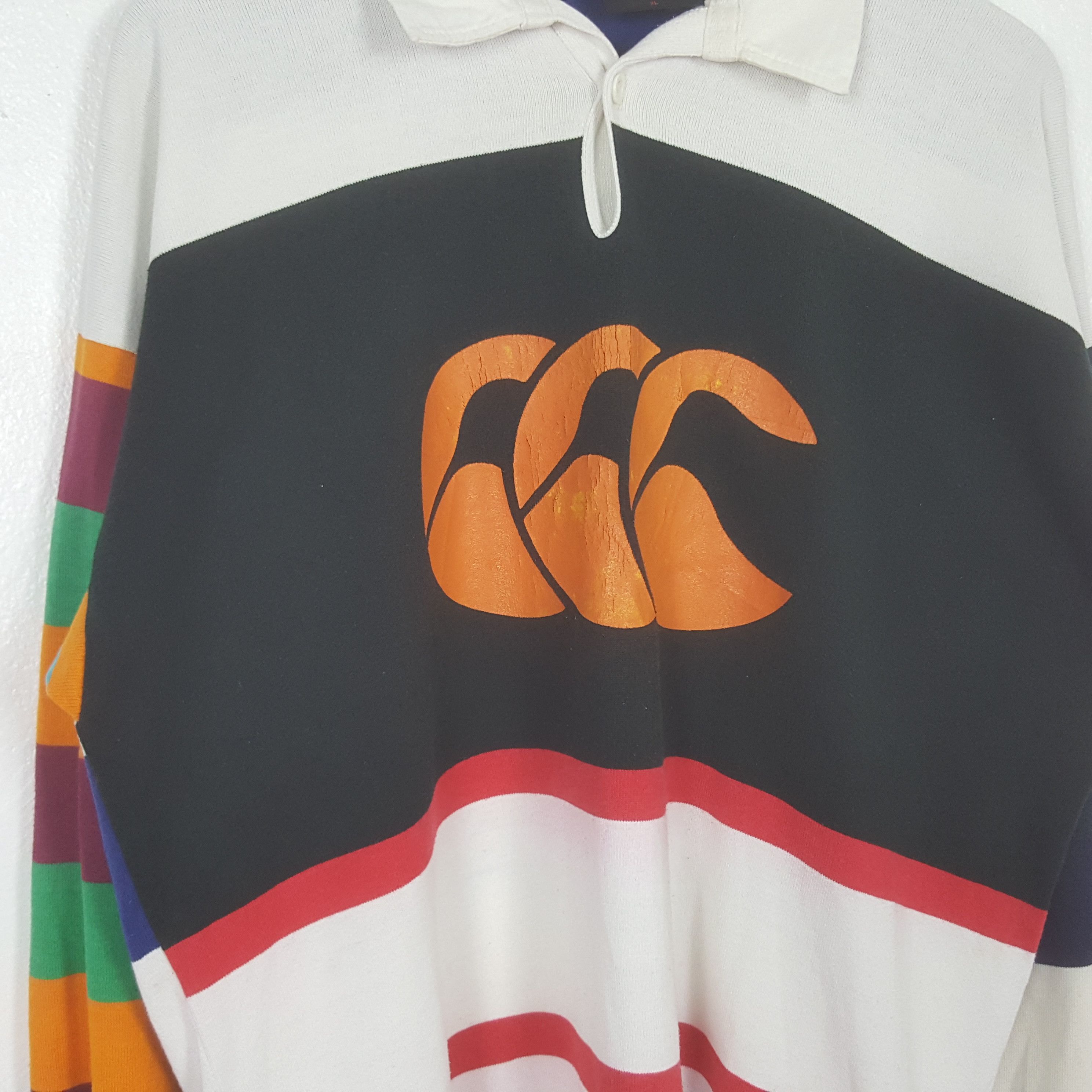 Canterbury of New Zealand Vintage Canterbury of New Zealand Rugby Polos Shirt Size US XL / EU 56 / 4 - 2 Thumbnail