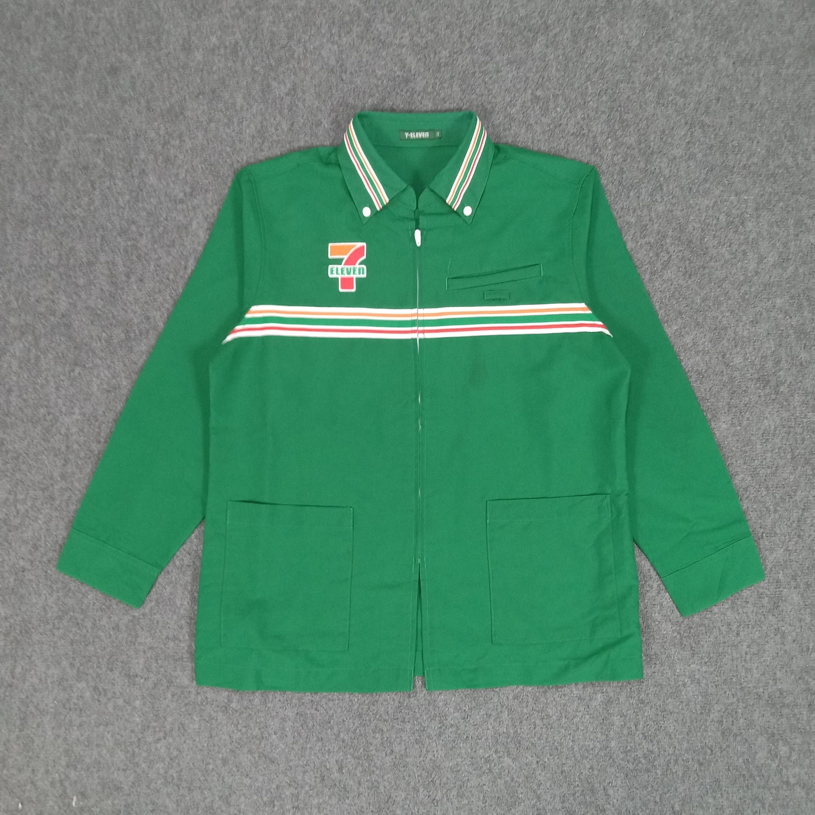 Japanese Brand × Vintage 7 Eleven Japanese Brand Uniform Jacket Size US S / EU 44-46 / 1 - 3 Thumbnail