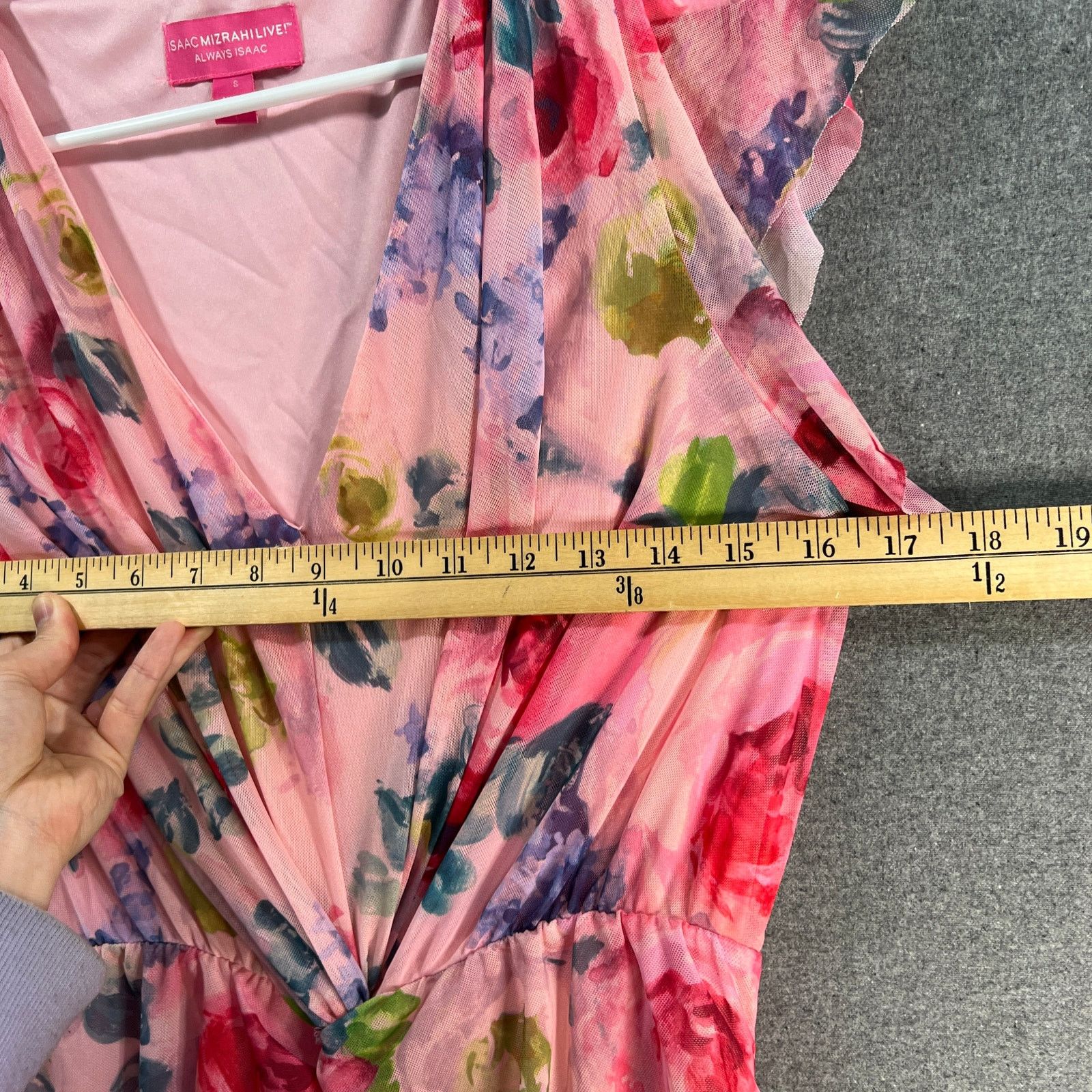 Isaac Mizrahi Isaac Mizrahi Live Regular Always Isaac Printed Mesh Size S / US 4 / IT 40 - 7 Thumbnail