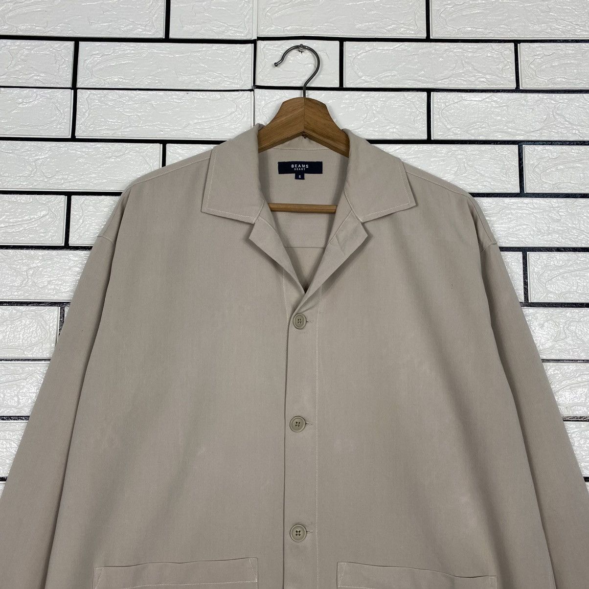 Beams Japan 📌Vintage Button Jacket Beams Heart Size US S / EU 44-46 / 1 - 4 Thumbnail