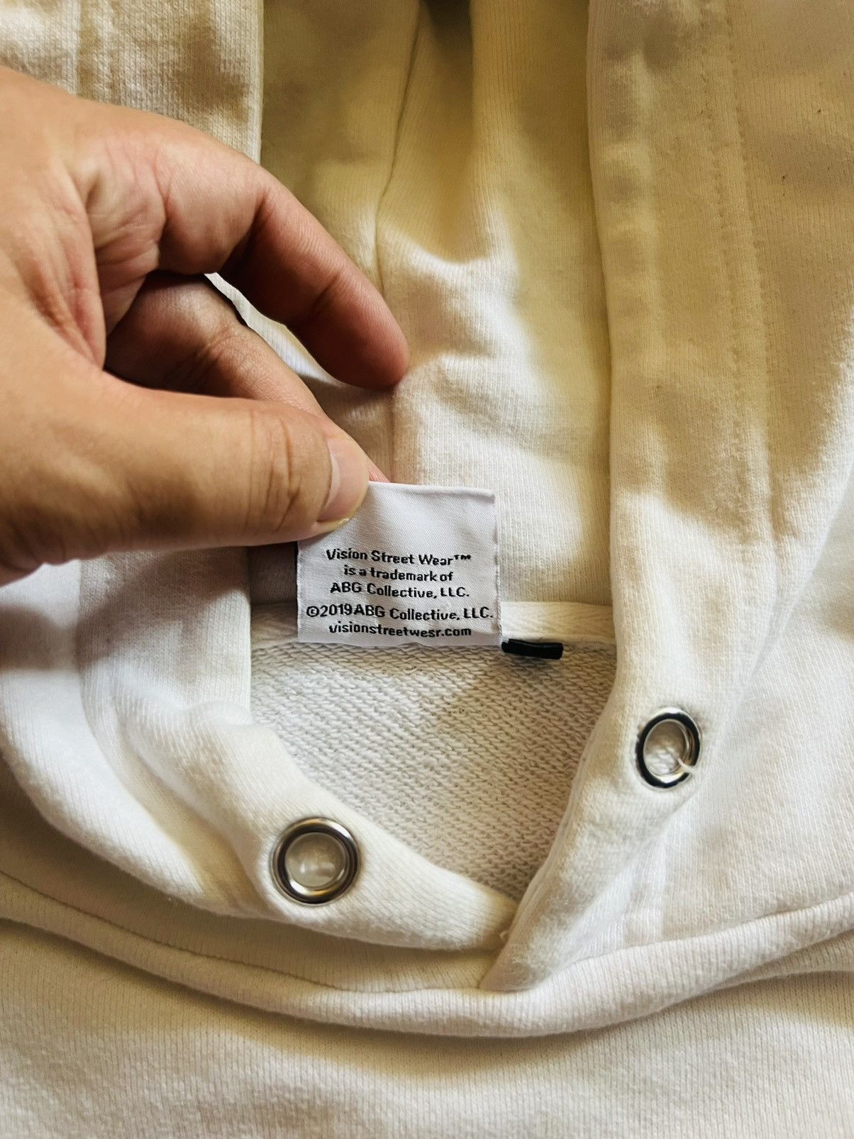 Vision Streetwear Vision Streerwear White Pullover Hoodie Size US M / EU 48-50 / 2 - 6 Thumbnail