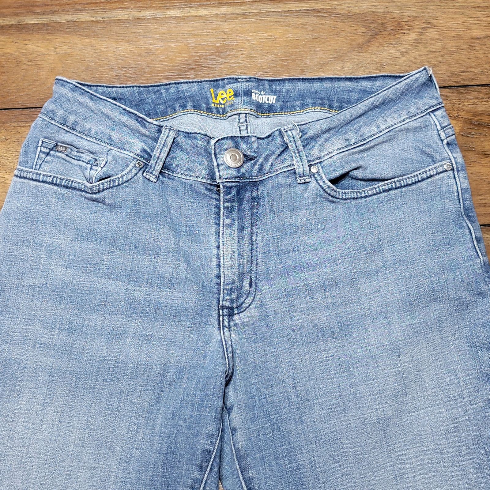 Lee Lee Modern Series Curvy Fit Boot Cut Jeans - Size 12 Petite* Size 34" / US 12 / IT 48 - 2 Thumbnail