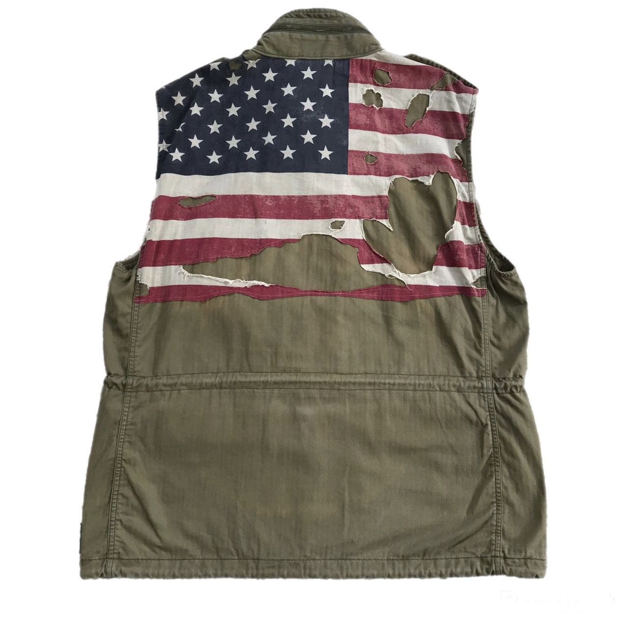 Denim & Supply Ralph Lauren Vintage Denim & Supply Ralph Lauren Military Vest Talon Zip Size US XXL / EU 58 / 5 - 1 Thumbnail