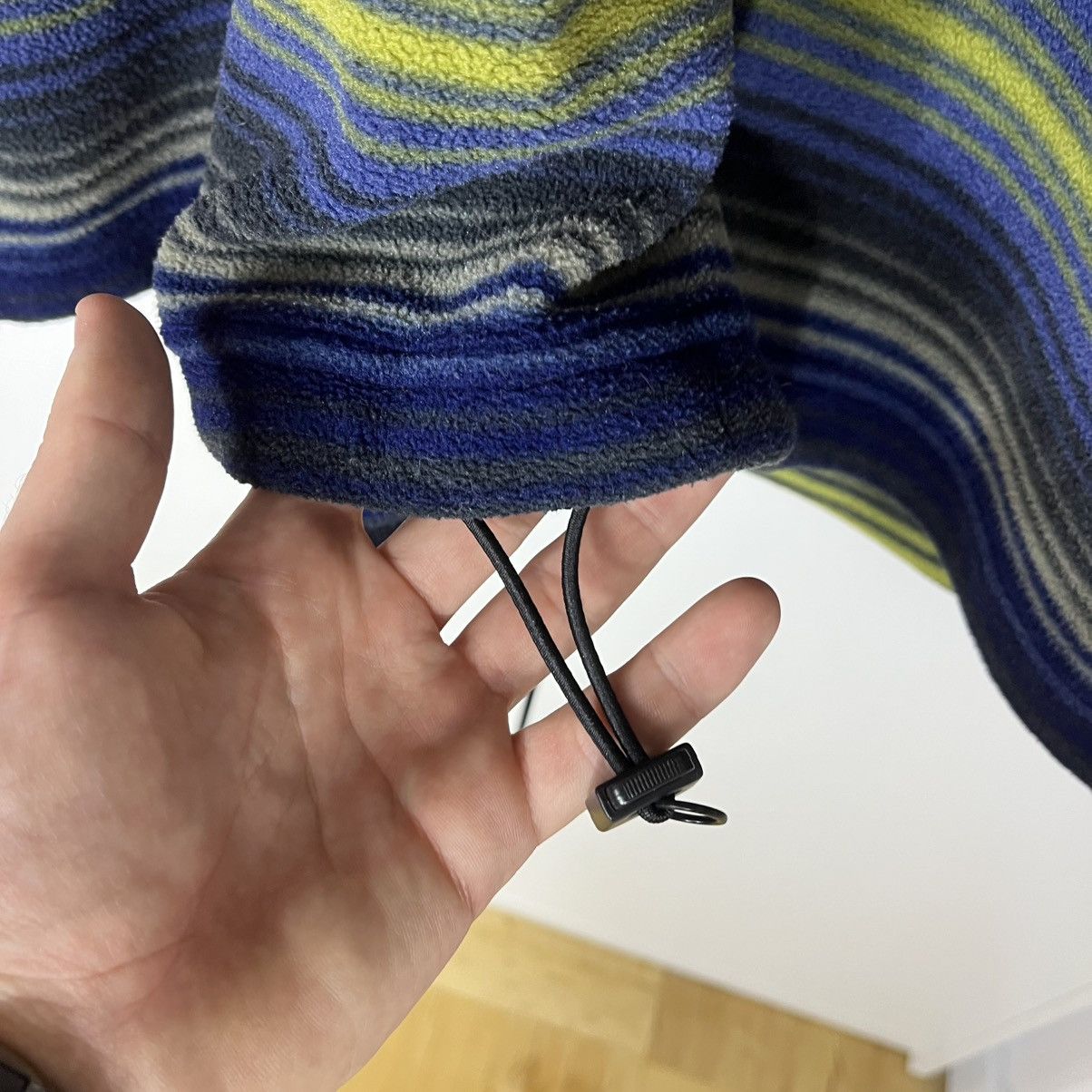 Jack Wolfskin Vintage Jack Wolfskin Polartec Striped Pocket Fleece Outdoor Size US XL / EU 56 / 4 - 4 Thumbnail