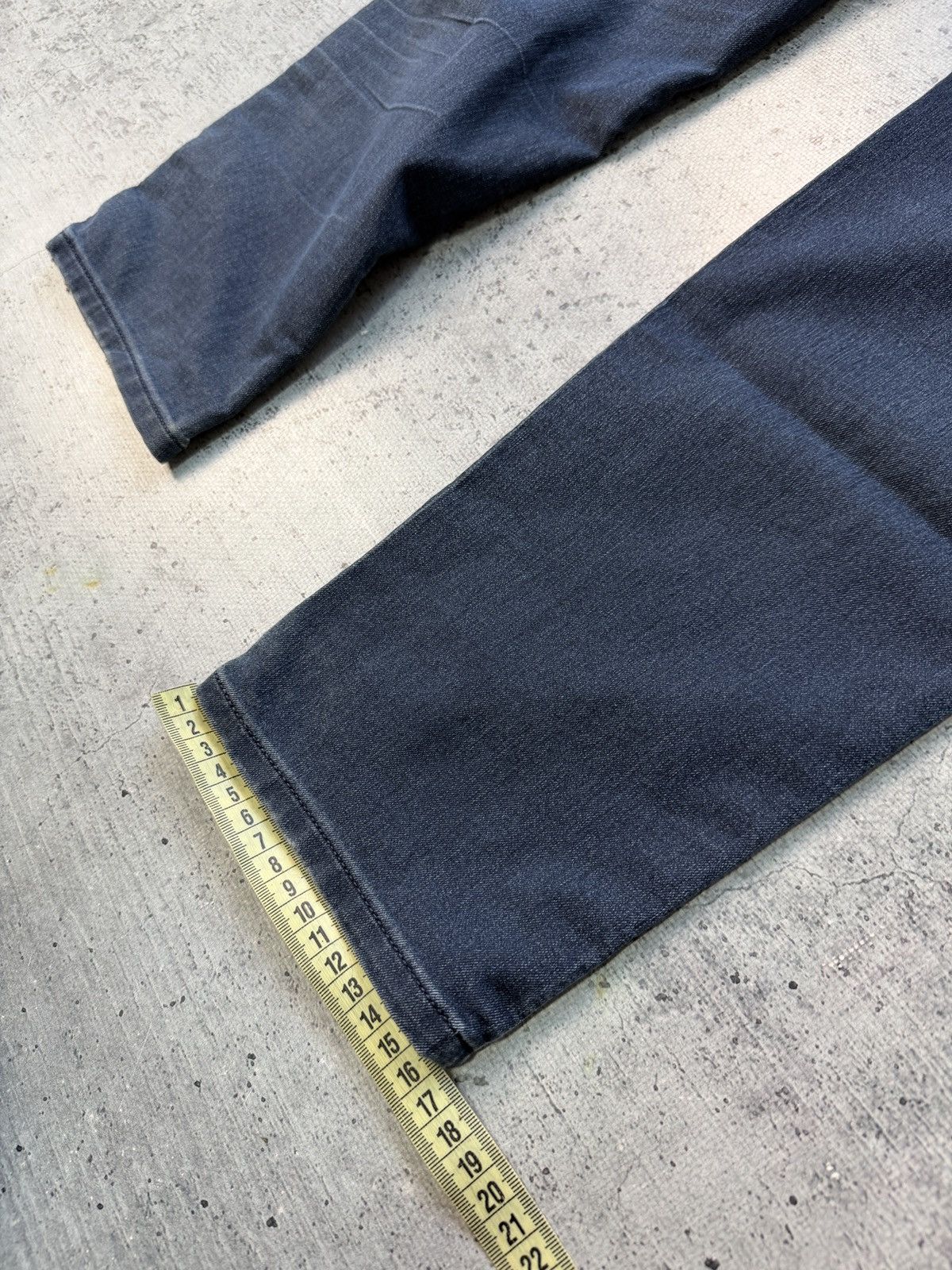 Armani Vintage Armani Jeans Black Denim Pants Size US 29 - 6 Thumbnail