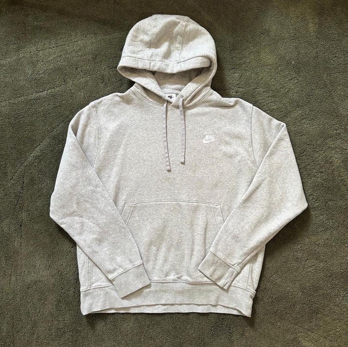 Nike Grey Nike hoodie Large Size US L / EU 52-54 / 3 - 1 Thumbnail