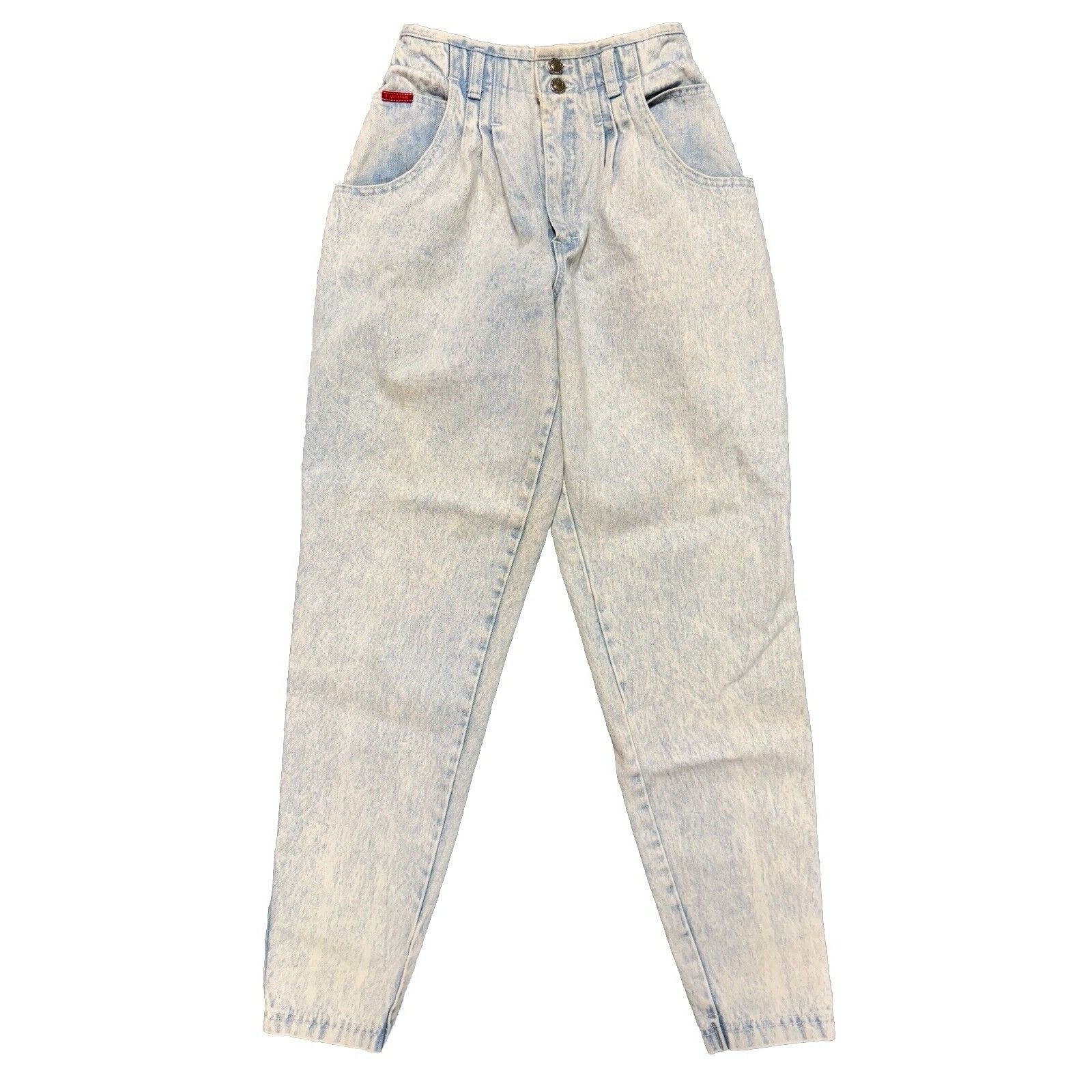 Vintage Vintage Lawman Western Jeans Womens 7 Light Stone Wash Denim Size 24" / US 00 / IT 34 - 1 Thumbnail