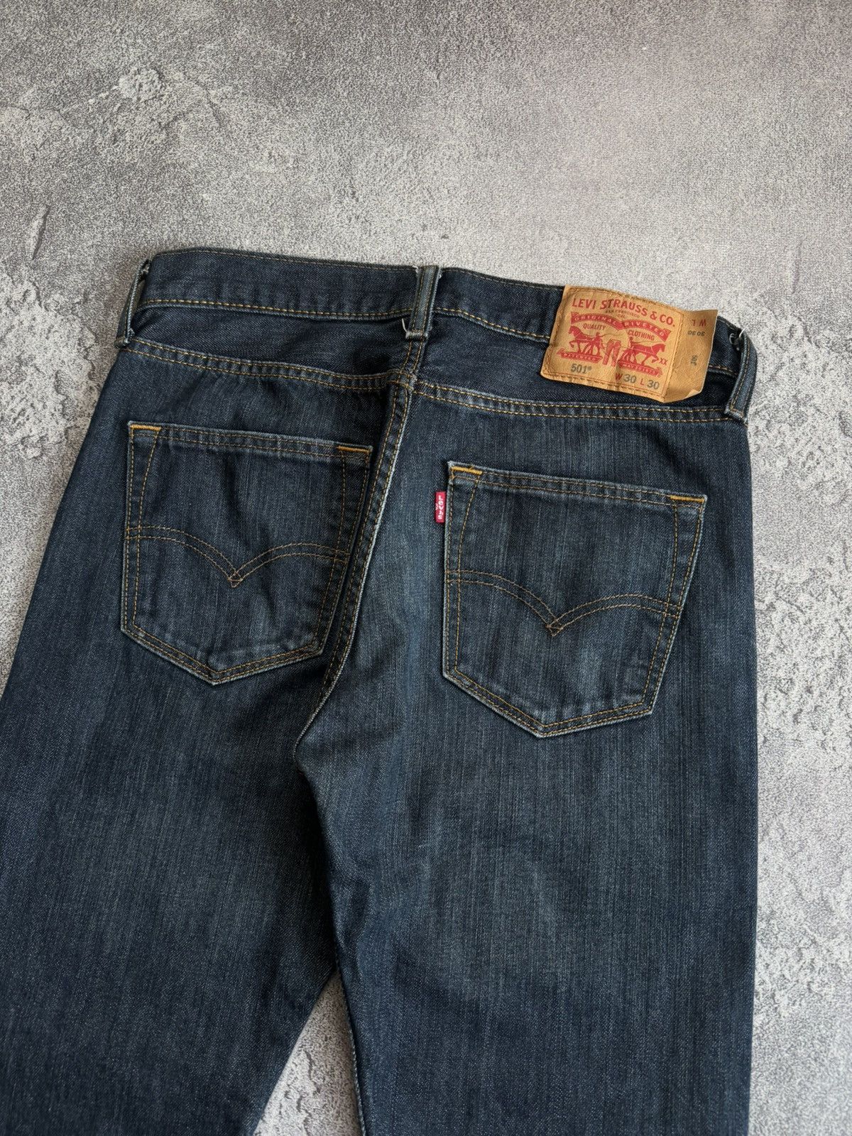Levi's Levi’s 30/30 510 dark blue denim pants jeans trousers casual Size US 30 / EU 46 - 3 Thumbnail
