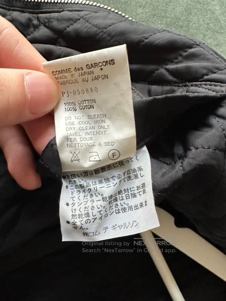Comme des Garcons Comme Des Garcons Double-sided velvet flight jacket Size US M / EU 48-50 / 2 - 5 Thumbnail