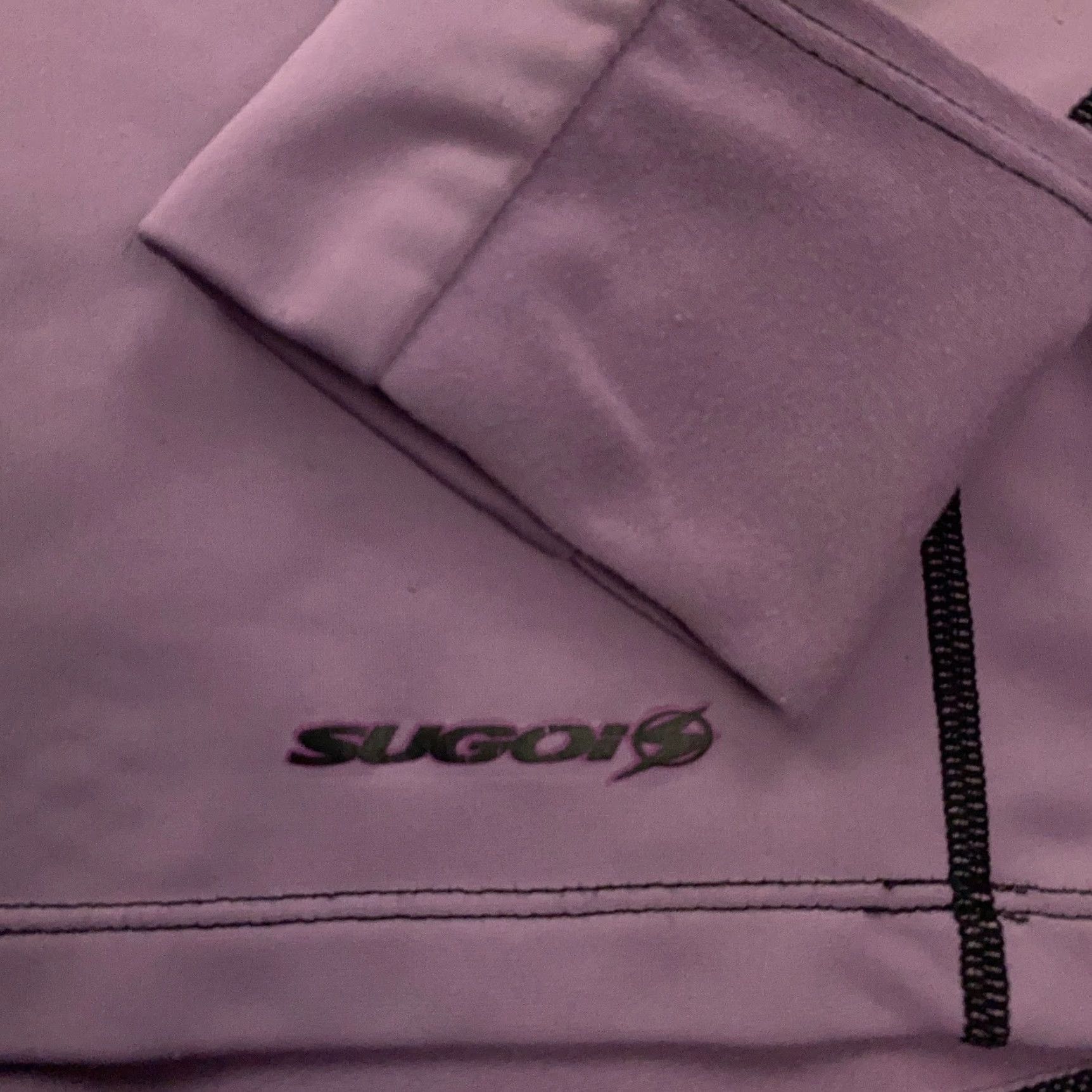Vintage Sugoi Active Shirt Womens Medium Purple Hooded Stretch Size M / US 6-8 / IT 42-44 - 4 Thumbnail