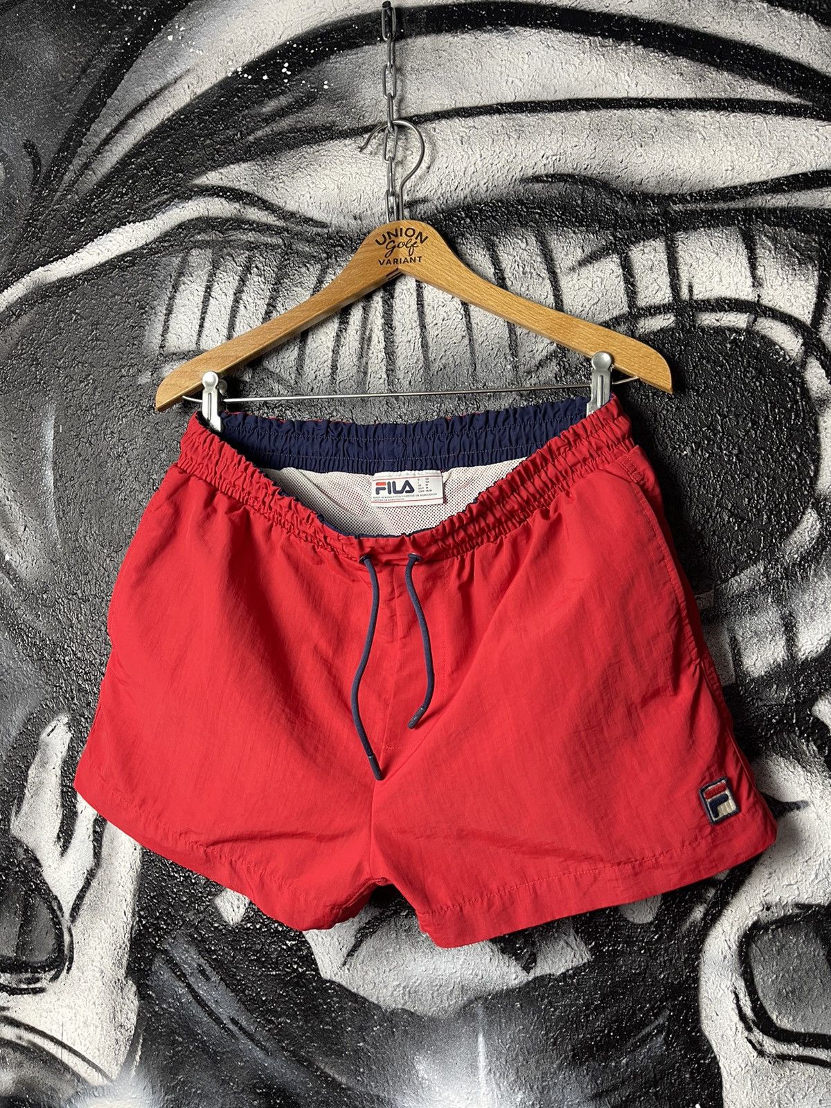 Fila Fila Sports Red Swimming Shorts Men’s Size Medium Size US 32 / EU 48 - 1 Thumbnail