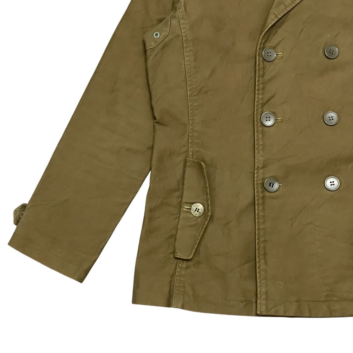 Hysteric Glamour Vintage 90s Hysteric Glamour Double Breasted Peacoat Jacket Size US M / EU 48-50 / 2 - 6 Thumbnail