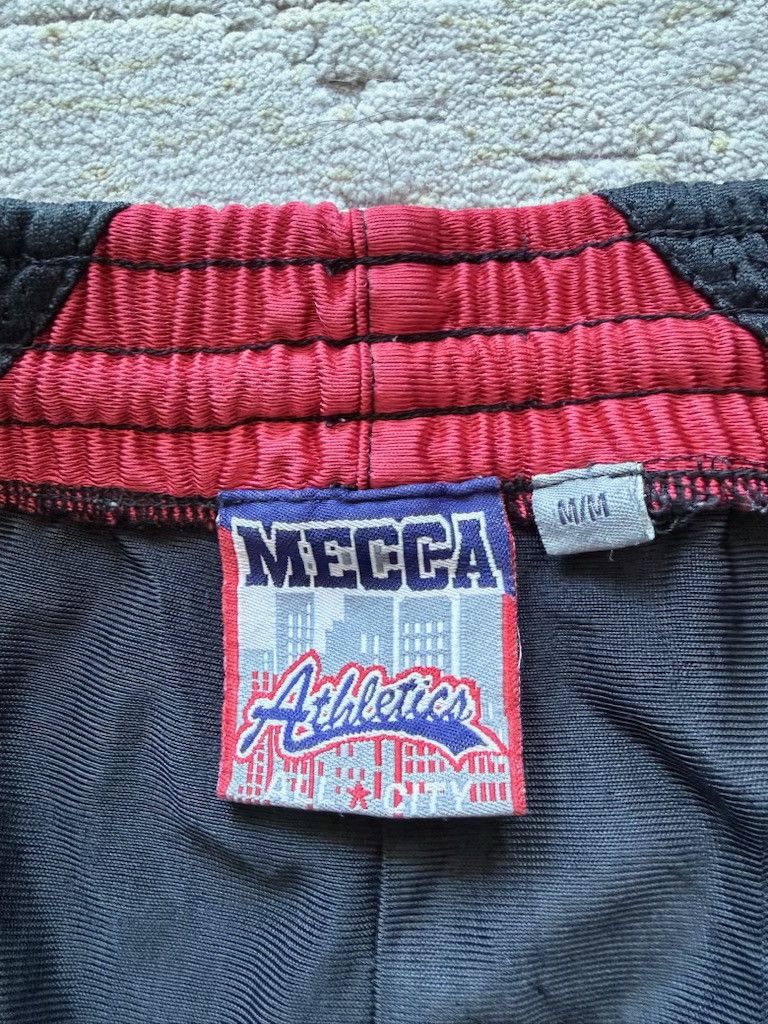 Mecca Y2K Mecca Athletics Basketball Embroidered Black Shorts Size US 34 / EU 50 - 3 Thumbnail