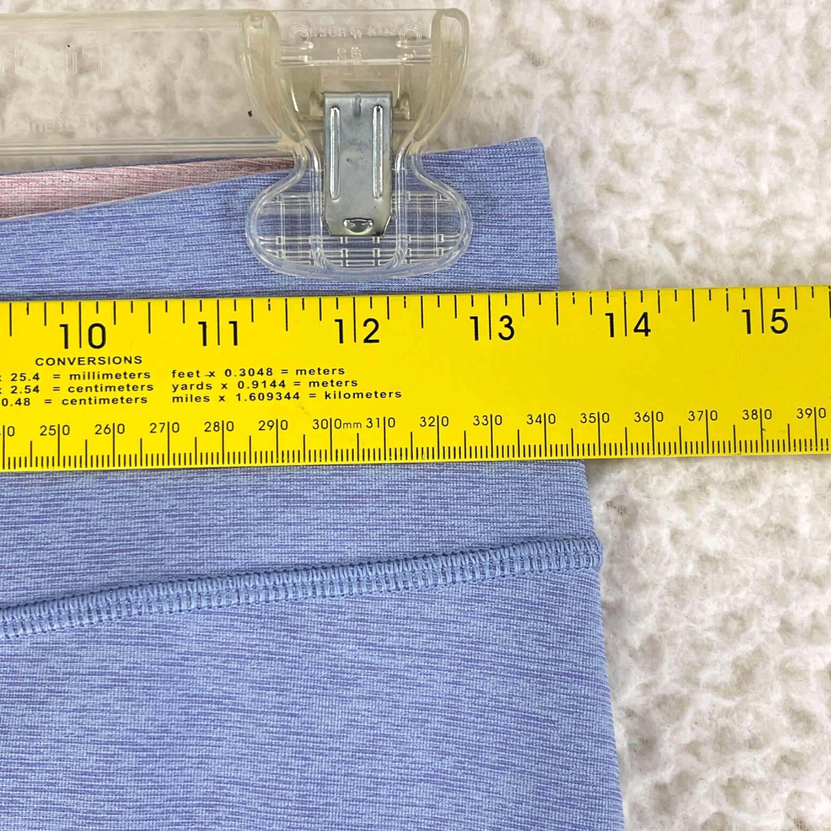 Outdoor Voices Outdoor Voices Leggings Womens 7/8 Springs Colorblock Athletic Activewear Size M Pink Colorblock Skinny Inseam 24.5 in Size 32" / US 10 / IT 46 - 4 Thumbnail
