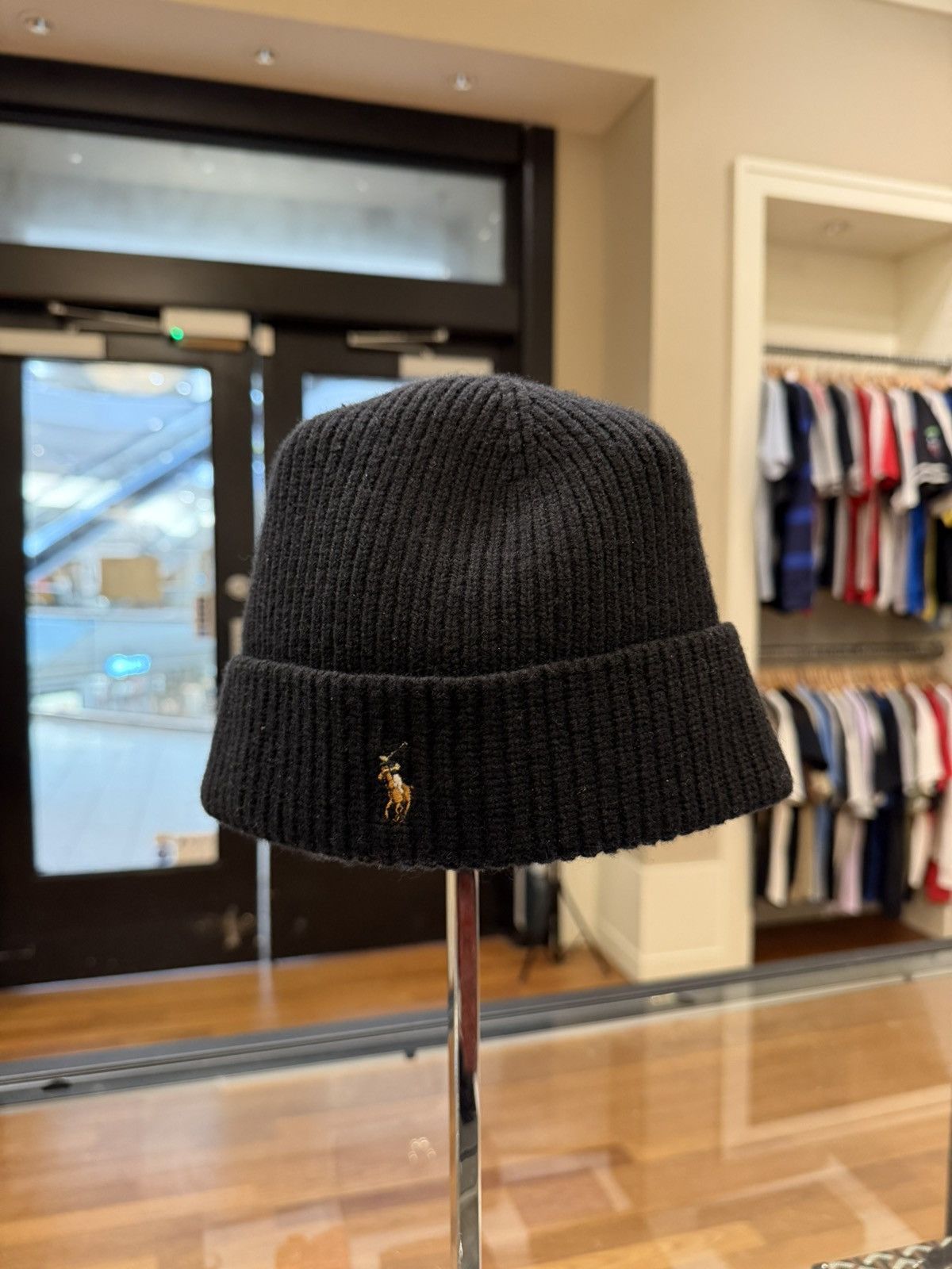 Polo Ralph Lauren Polo Ralph Lauren Wool Knit Beanie Size ONE SIZE - 1 Thumbnail