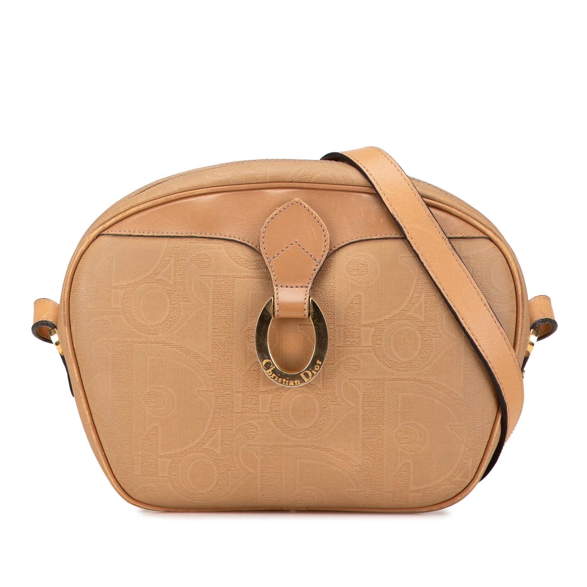 Dior Dior Oblique Trotter Coated Canvas Crossbody Brown Size ONE SIZE - 1 Thumbnail