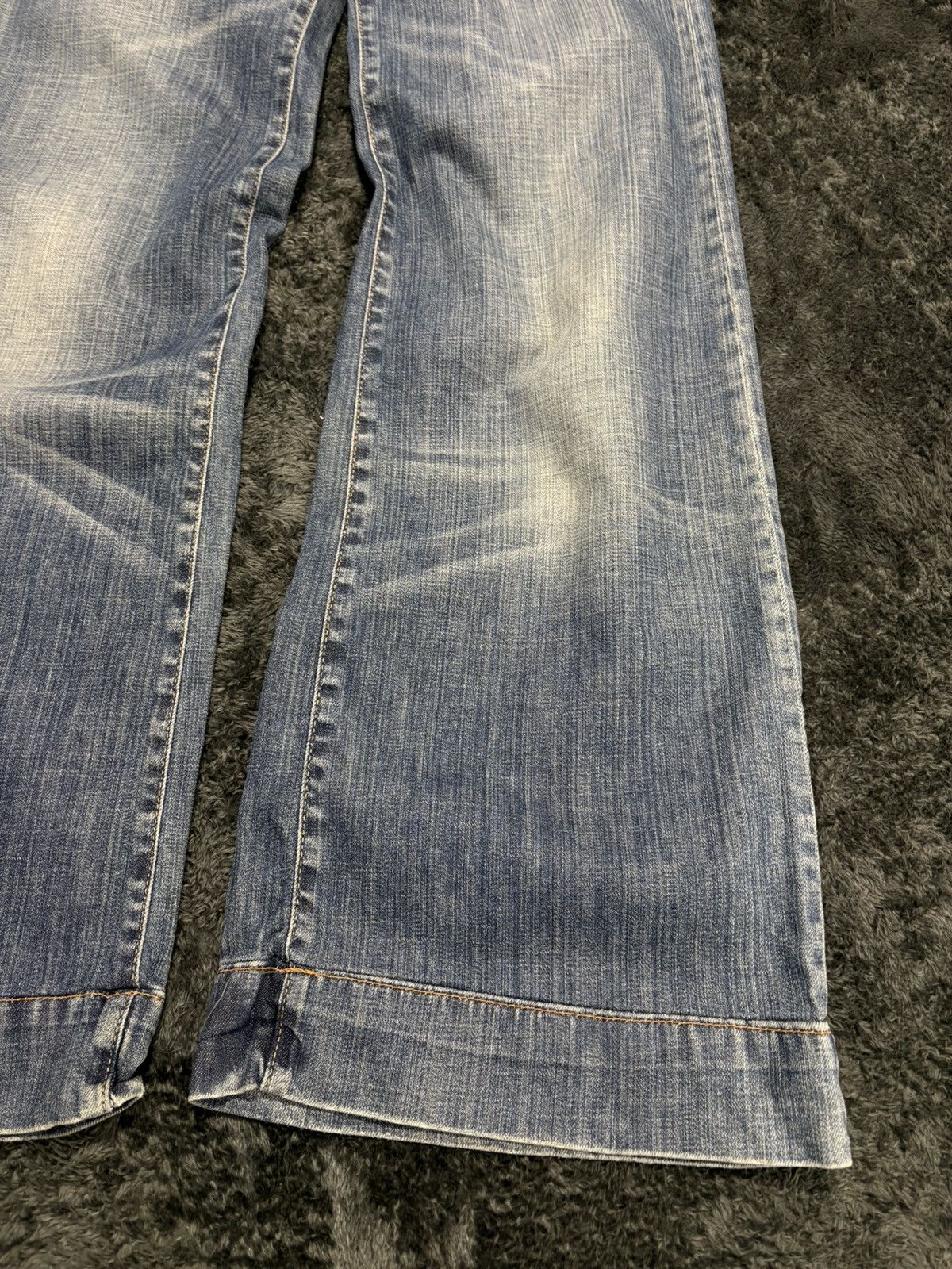 Miss Sixty Vintage Faded Y2K Wide Flared Fit Jeans Miss Sixty Style Size 28" / US 6 / IT 42 - 3 Thumbnail